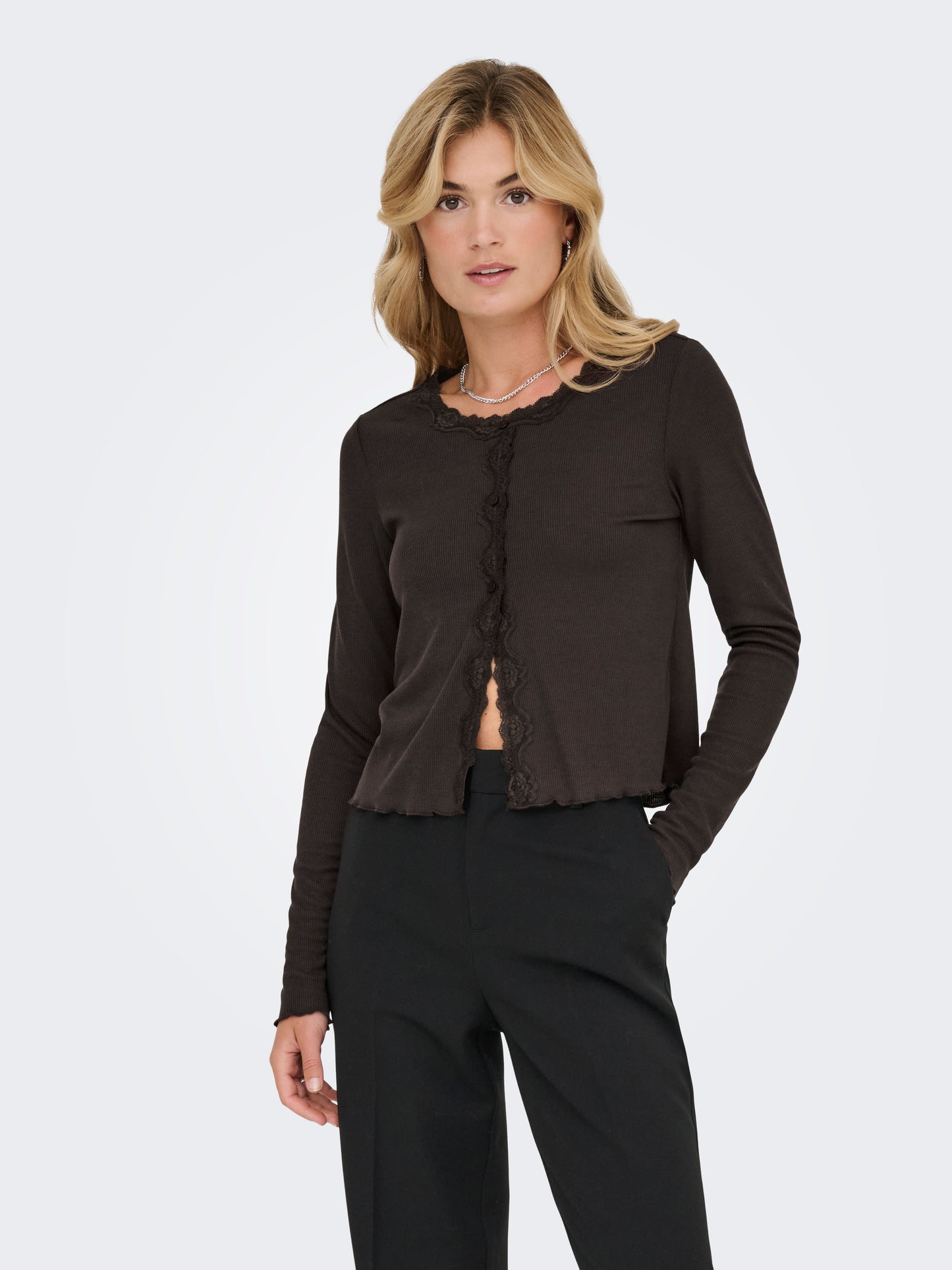 ONLENEA L/S LACE MIX CARDIGAN CS JRS