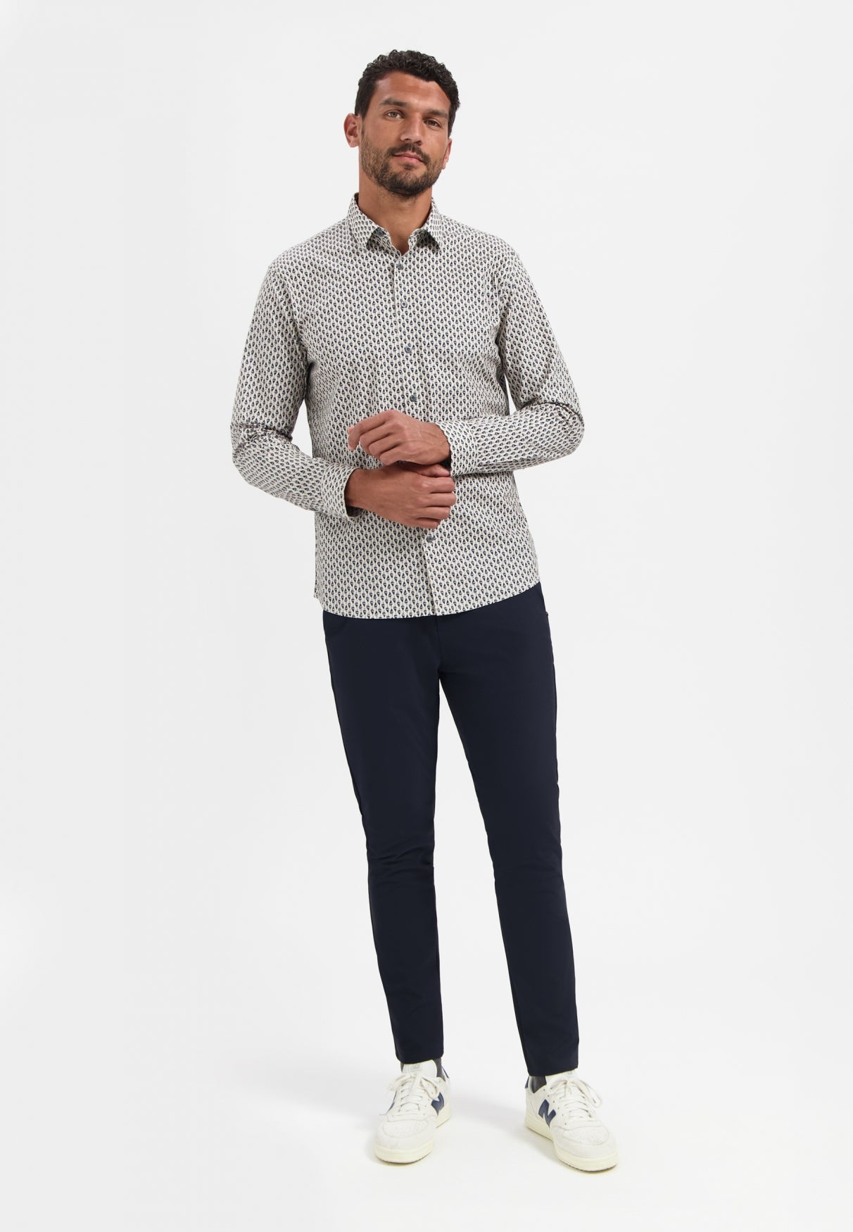 Shirt Stretch Allover Printed