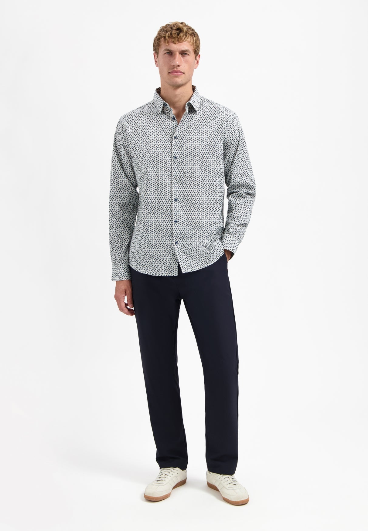 Shirt Stretch Allover Printed