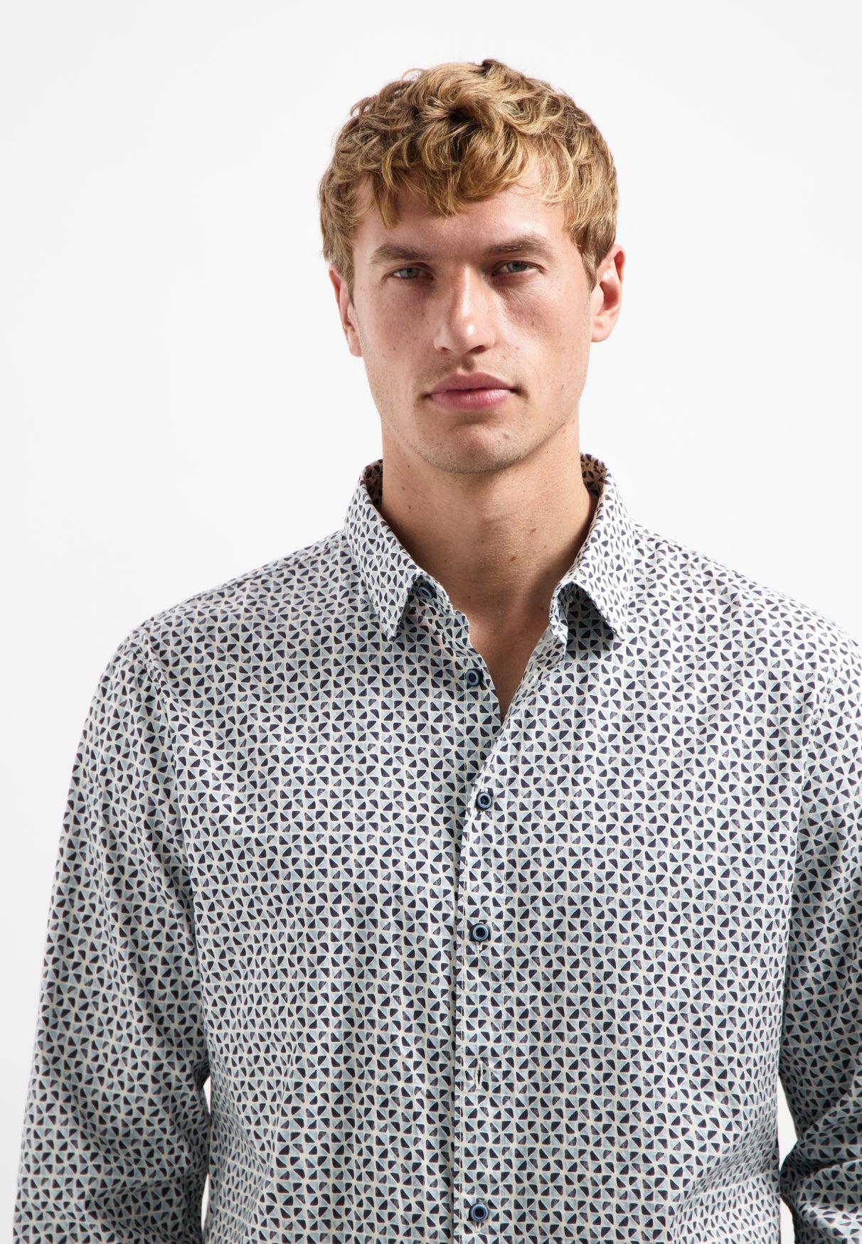 Shirt Stretch Allover Printed