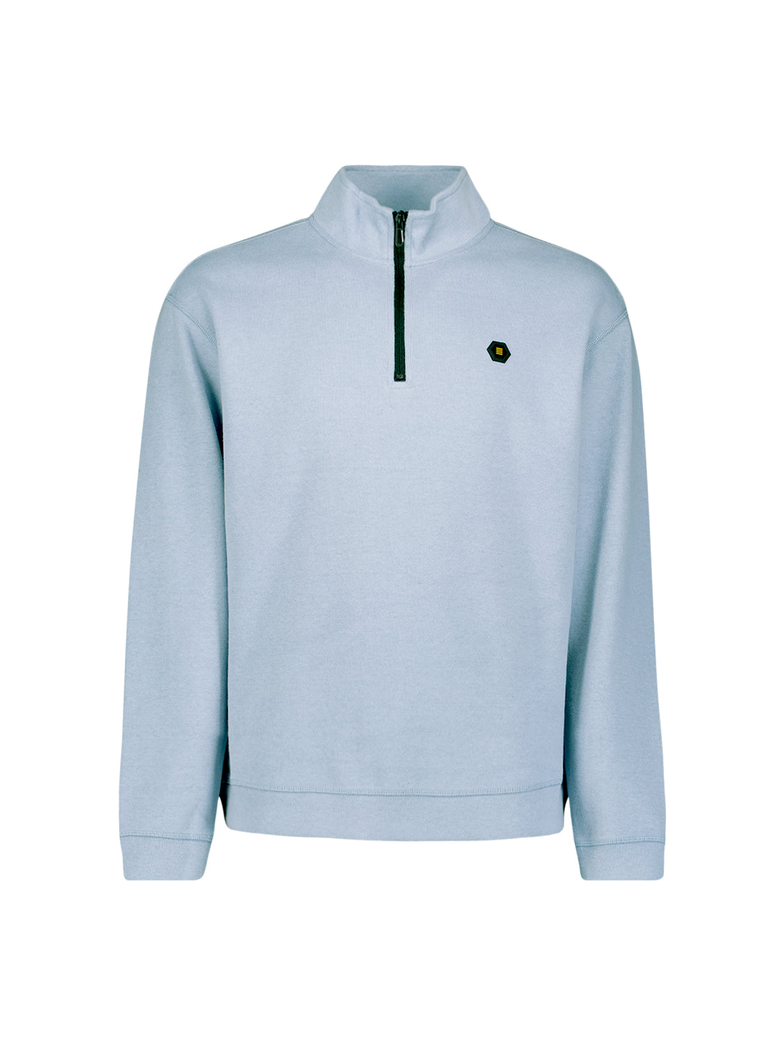 Sweater Half Zip Soft Rib Relaxed fit