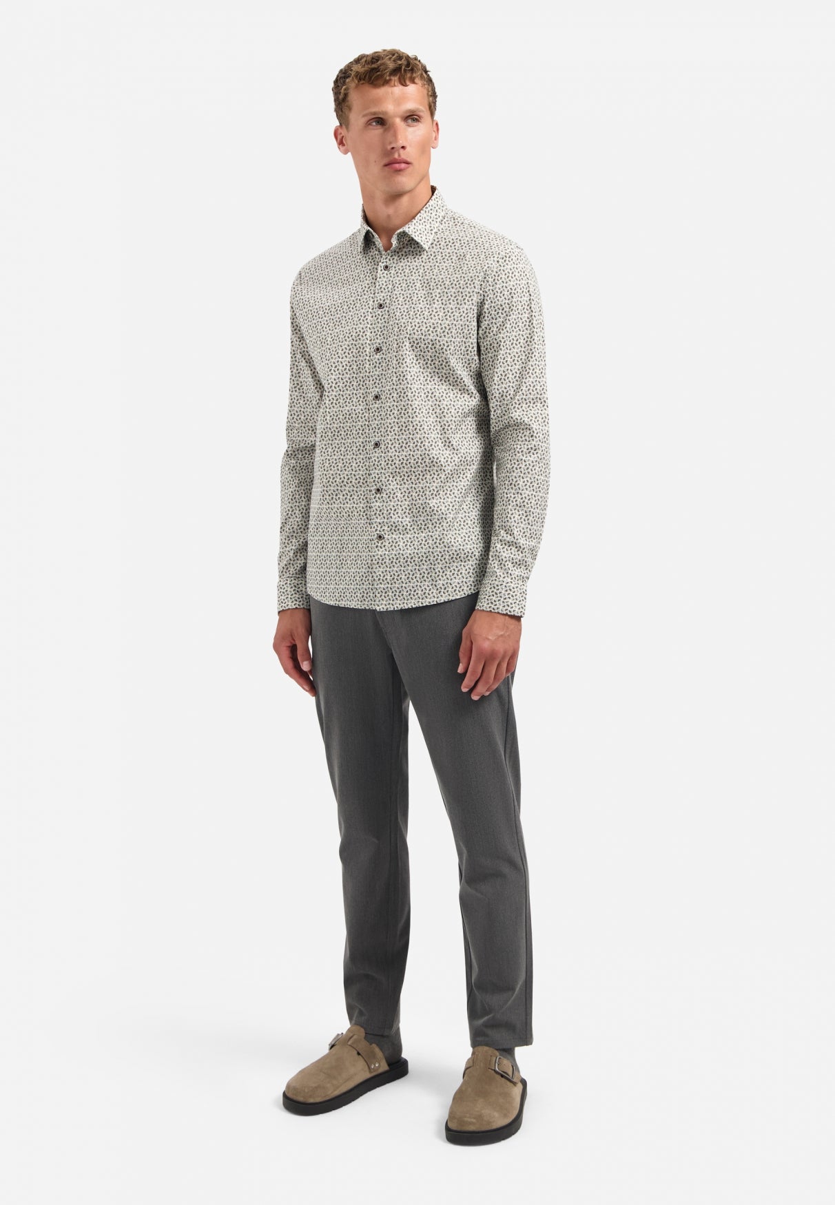 Shirt Stretch Allover Printed