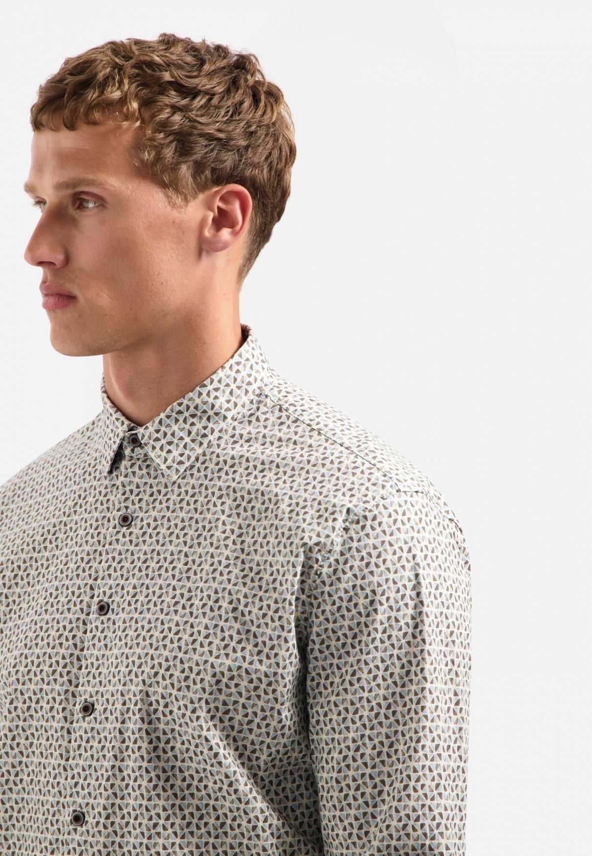 Shirt Stretch Allover Printed