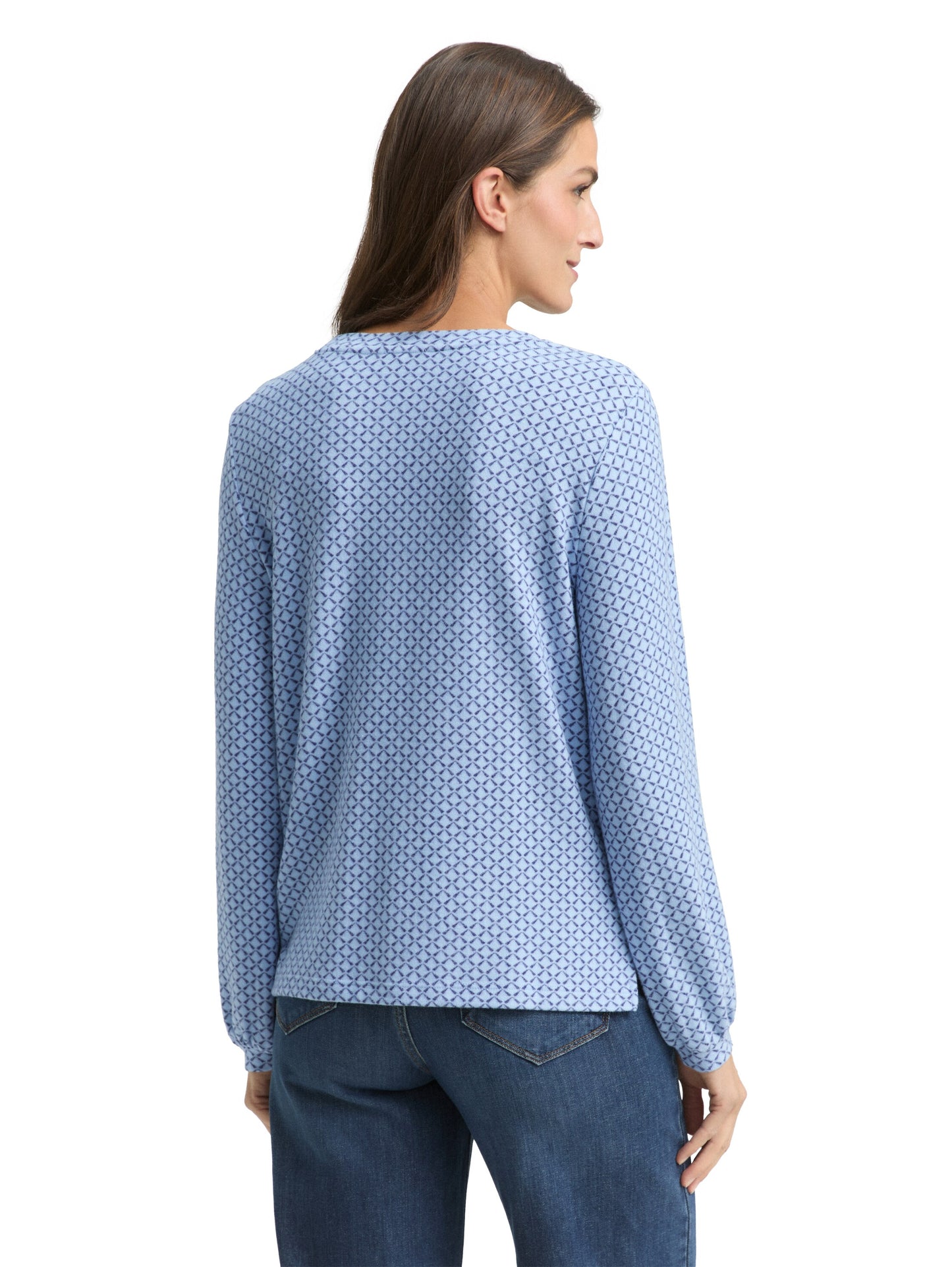 Langarmshirt mit Muster