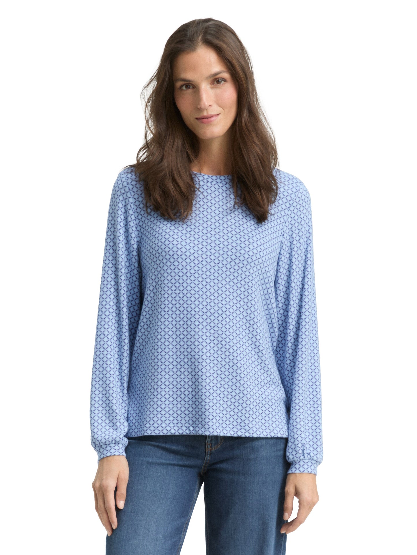 Langarmshirt mit Muster