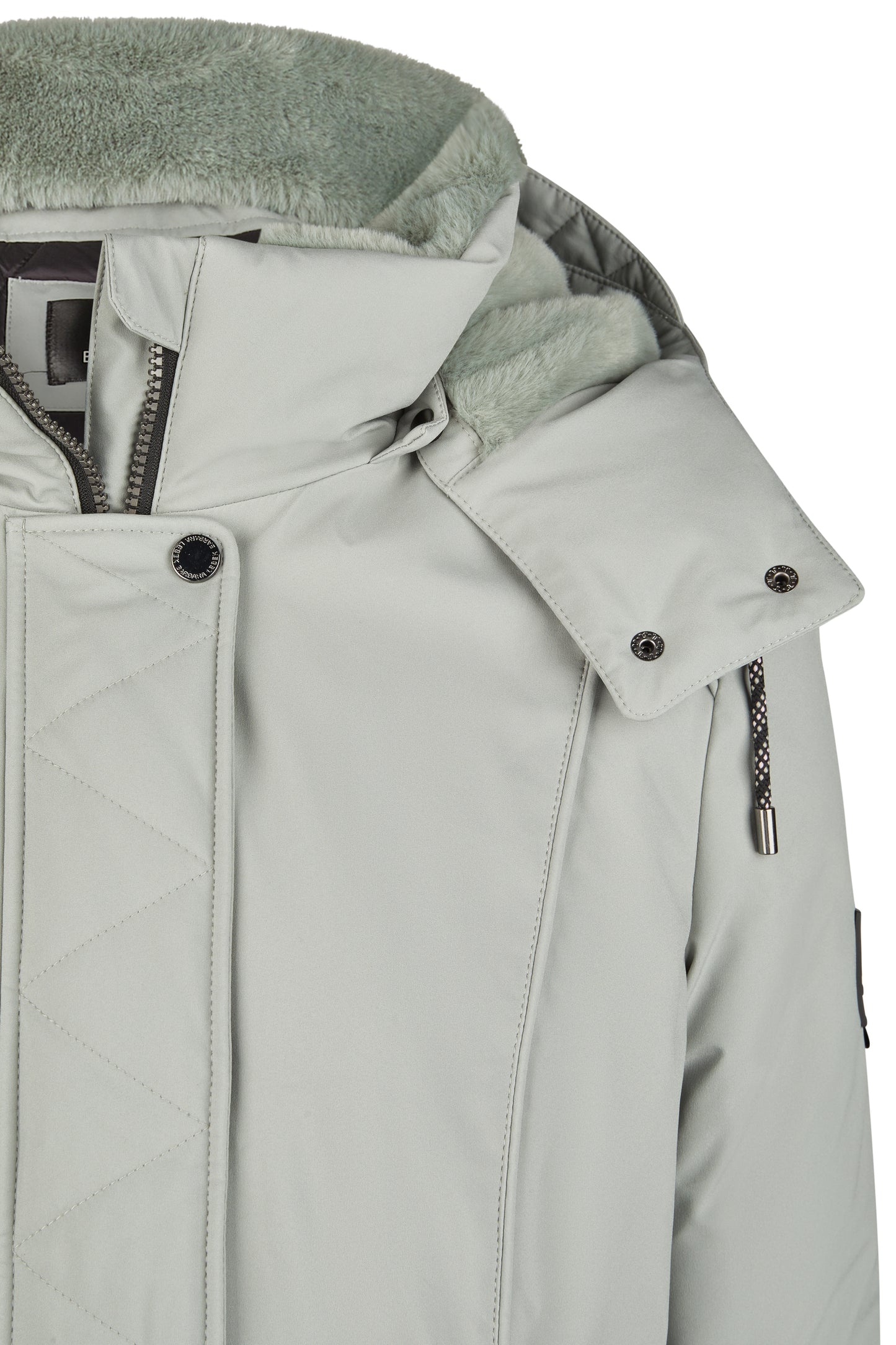 Funktionsjacke mit Webpelz