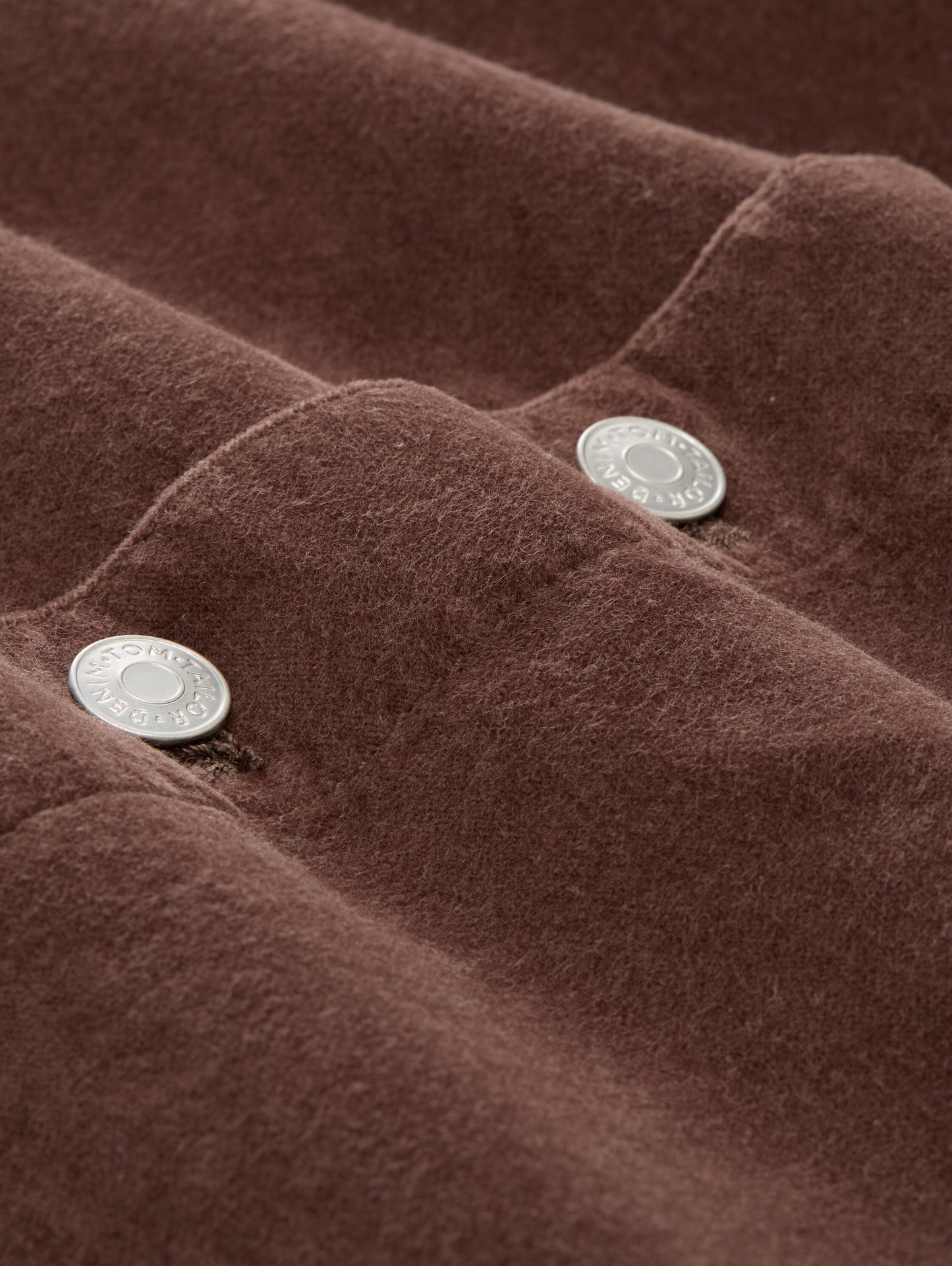 Mini-Rock aus Samt mit Knopfleiste