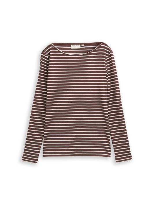 Langarmshirt mit Streifenmuster