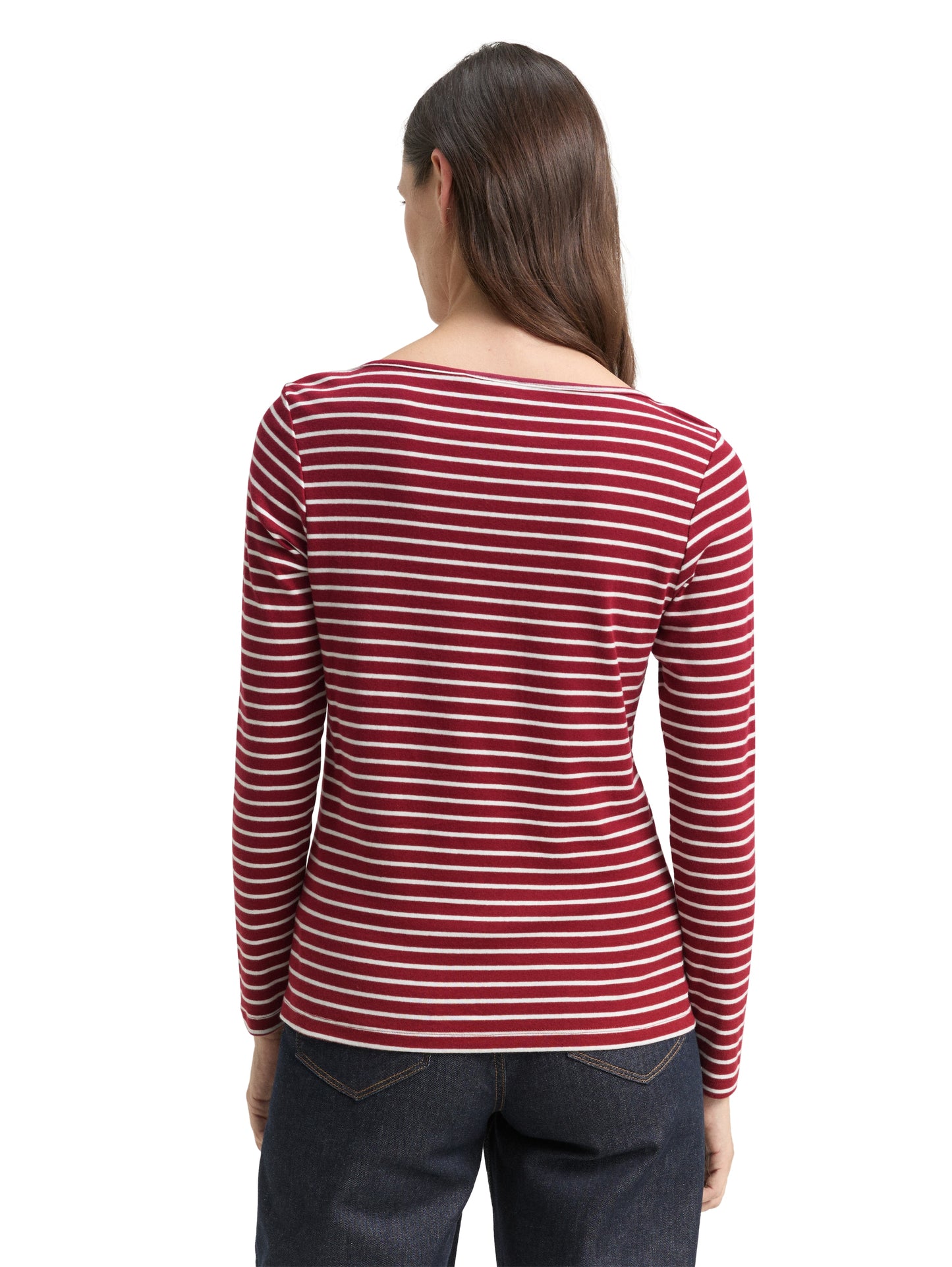 Langarmshirt mit Streifenmuster