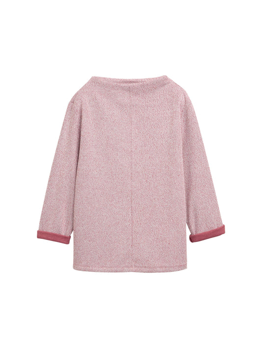 Sweatshirt mit Stehkragen