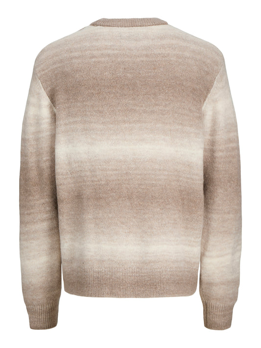 JORMEADOWS KNIT SPACE DYE CREW NECK