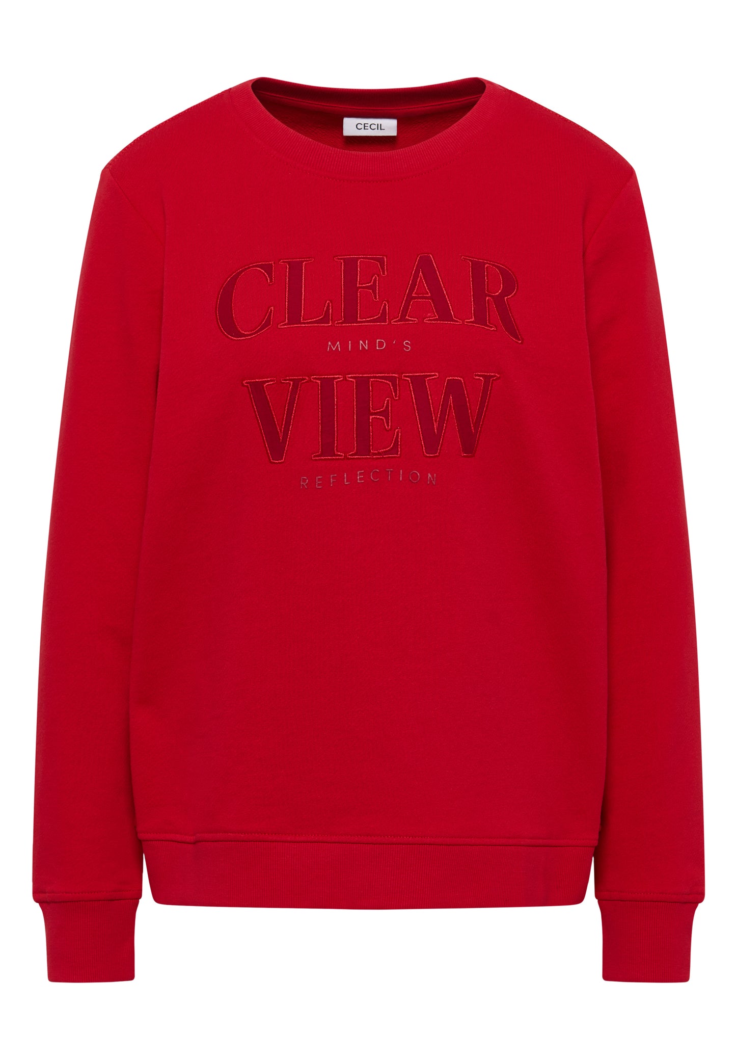 Sweatshirt mit Wording