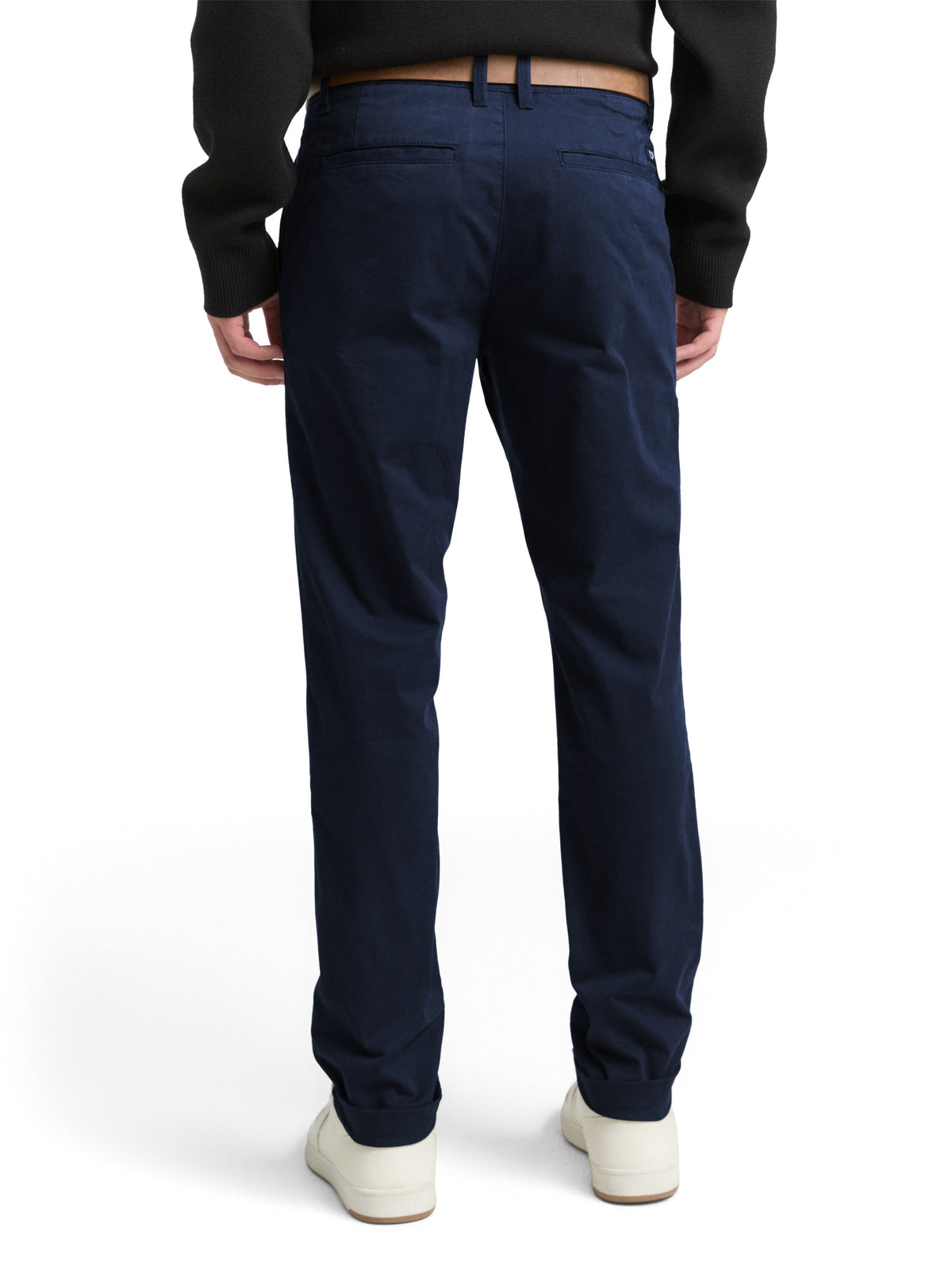 Slim Chino with belt, Sky Captain Blue