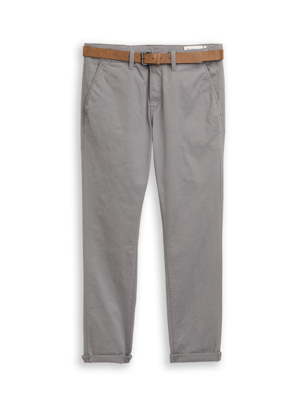 Slim Chino Hose mit Gürtel