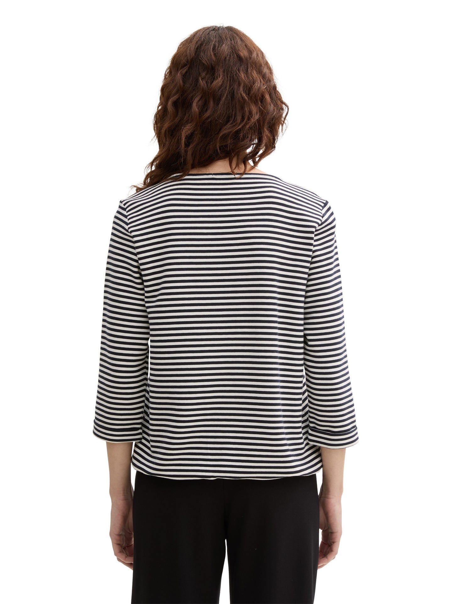 Langarmshirt mit Knopf-Details