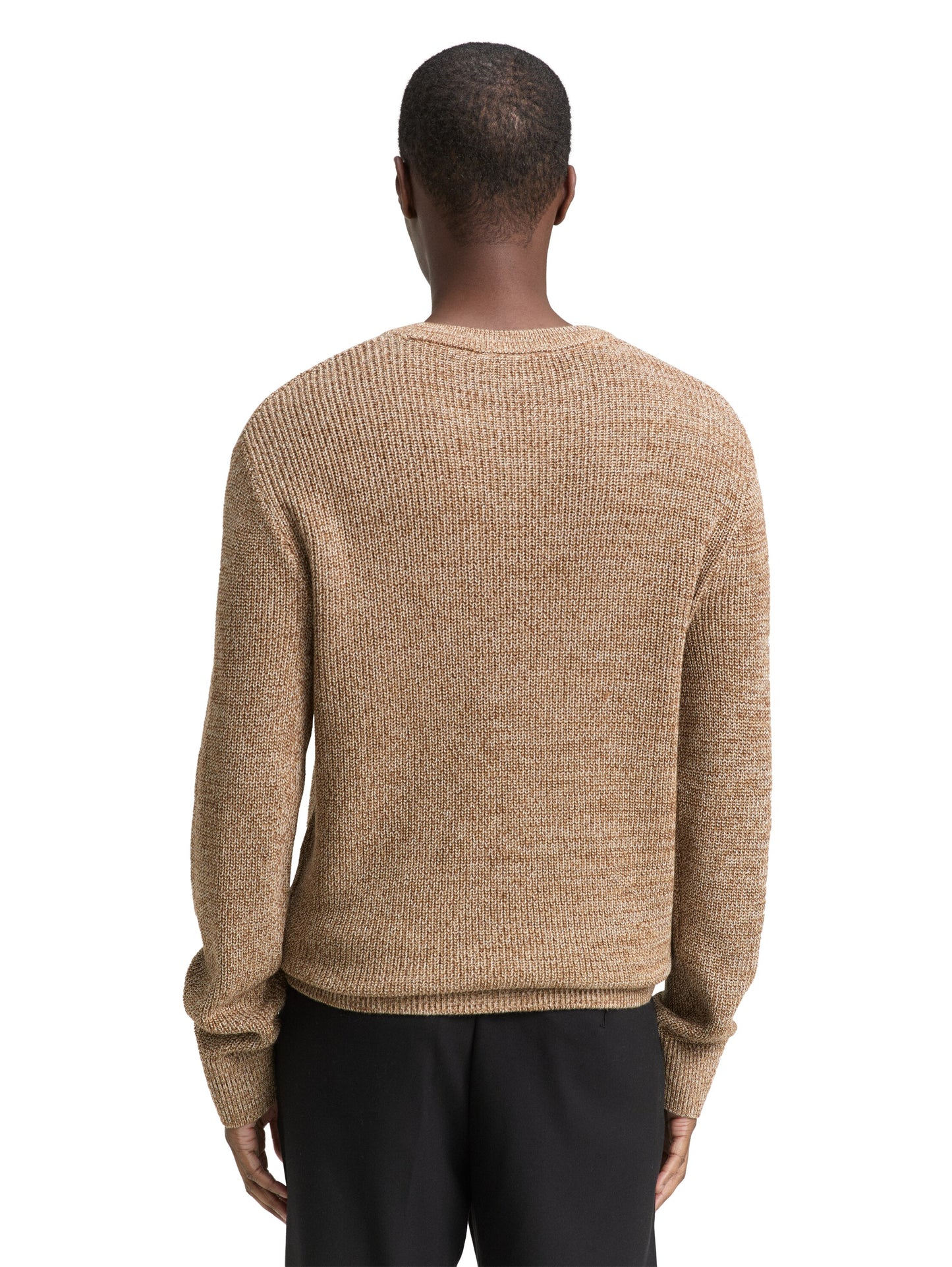 Strickpullover mit Rundhalsausschnitt