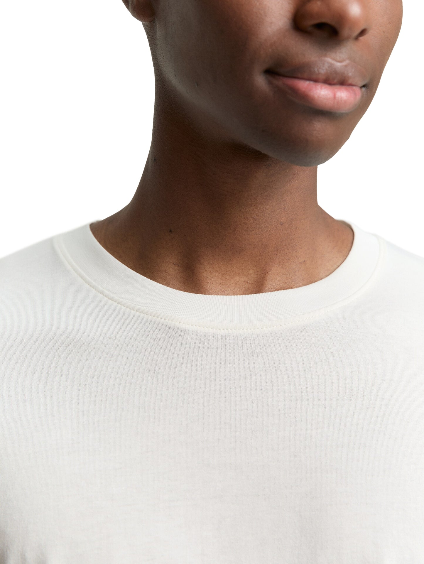 Basic Langarmshirt aus Baumwolle