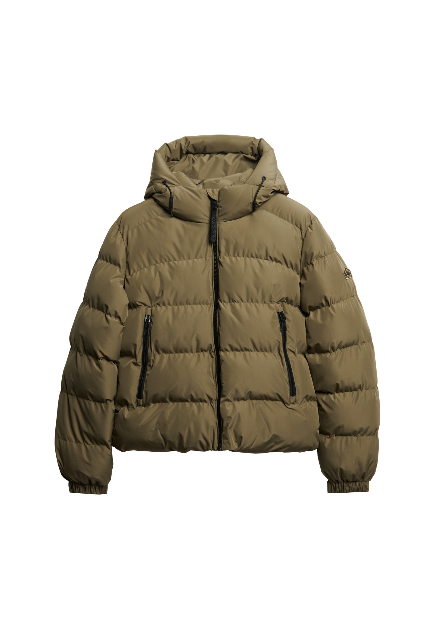 Sportliche Kapuzen-Steppjacke