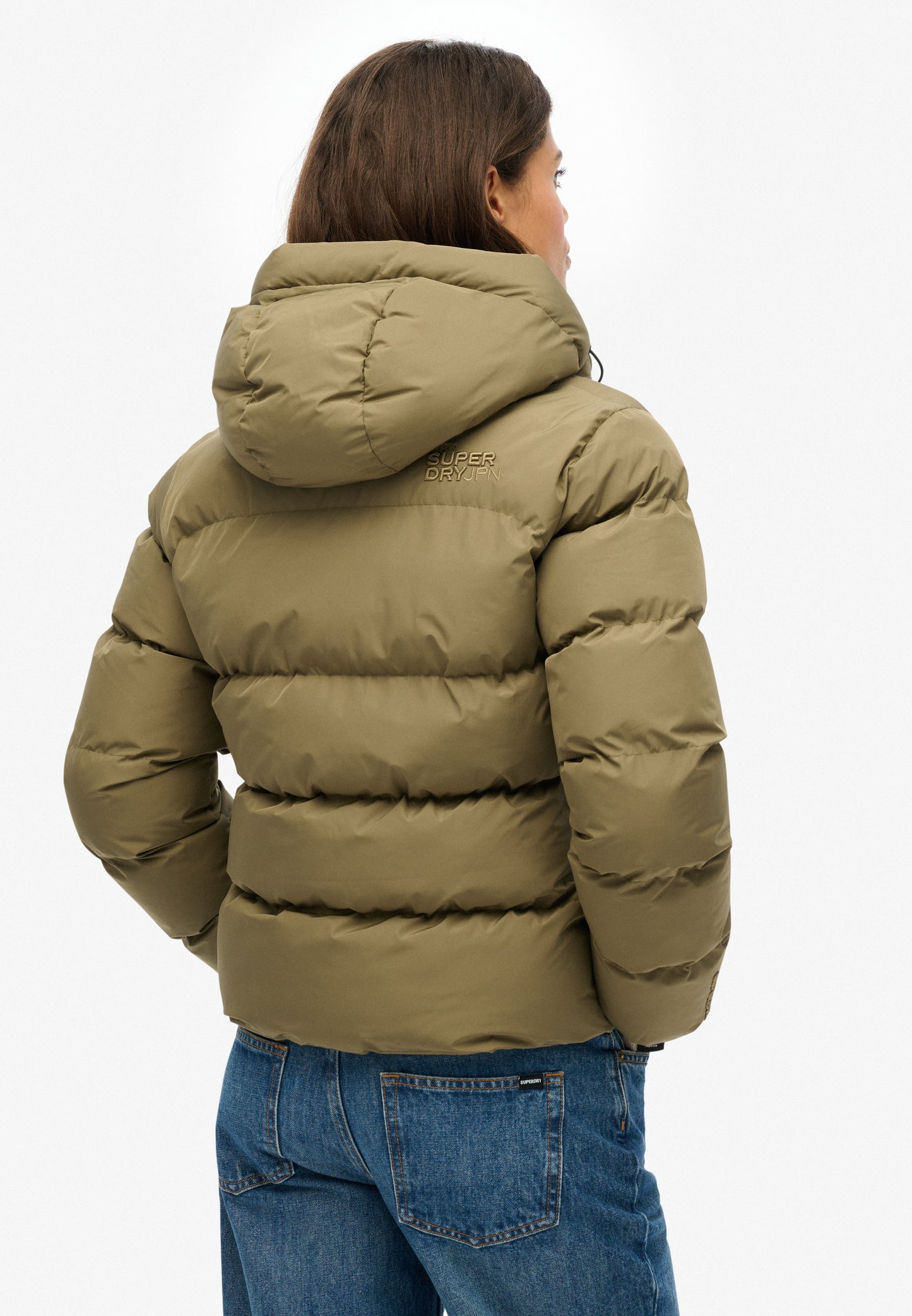 Sportliche Kapuzen-Steppjacke