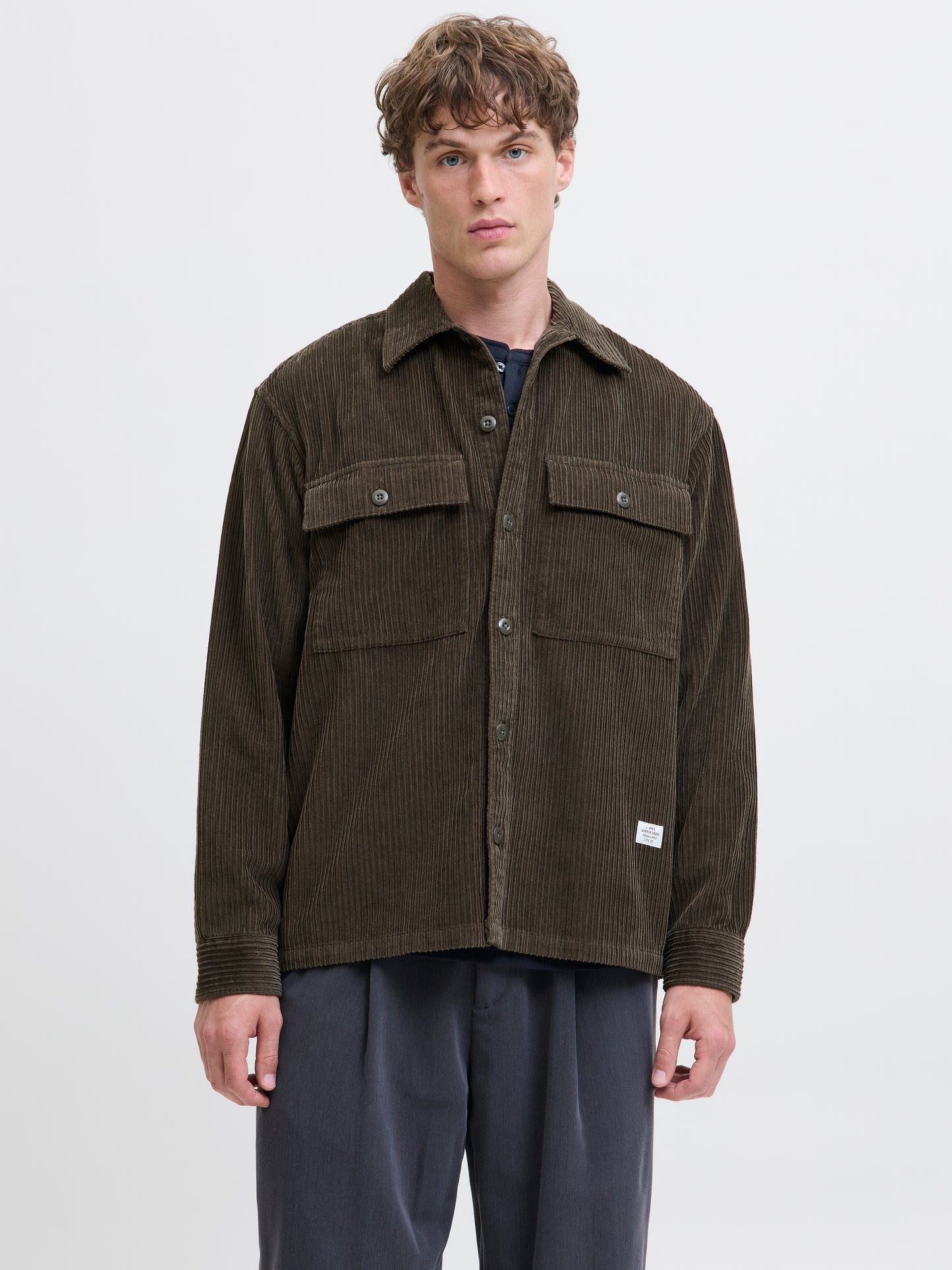 JPRBLUWILL CORDUROY L/S OVERSHIRT SN