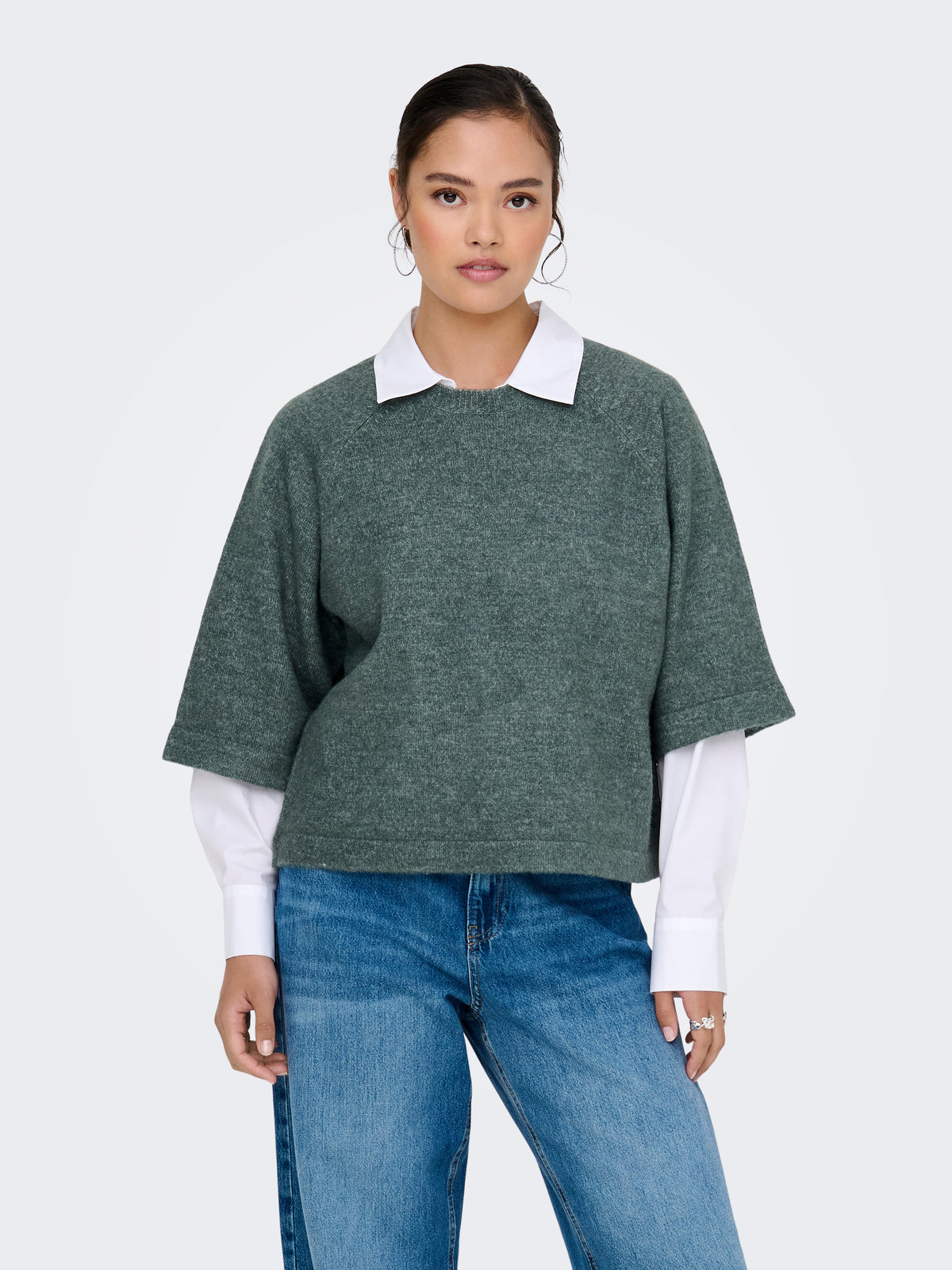 ONLSIMONI 3/4 PULLOVER KNT NOOS