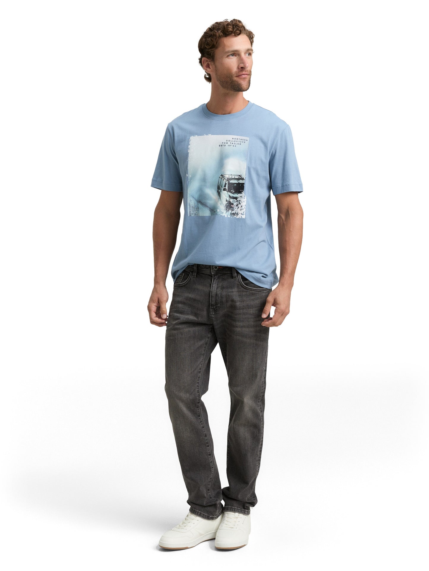 T-Shirt mit Foto-Print