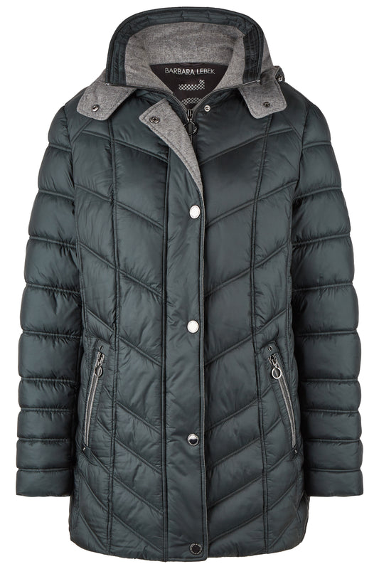 Jacke Down Free mit Kapuze