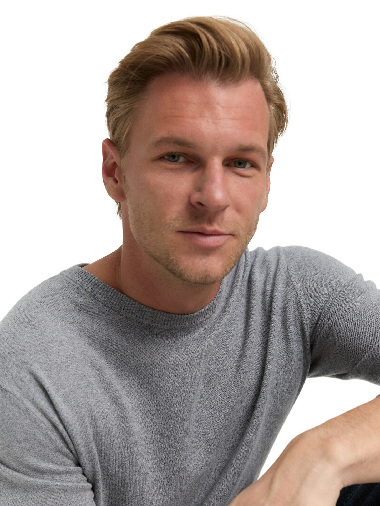 Strickpullover mit Kaschmir-Anteil