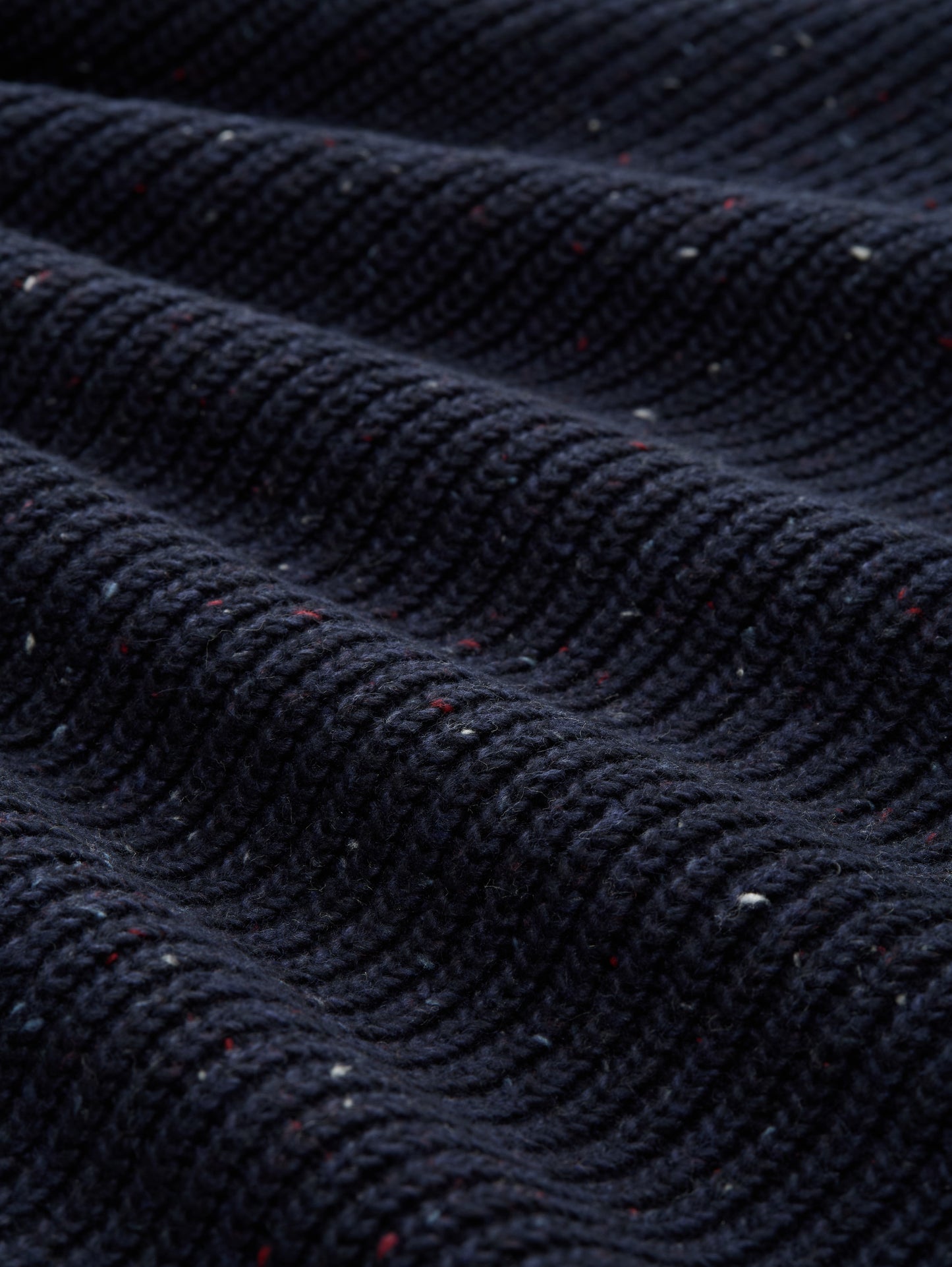 Strickpullover mit Strukturmix