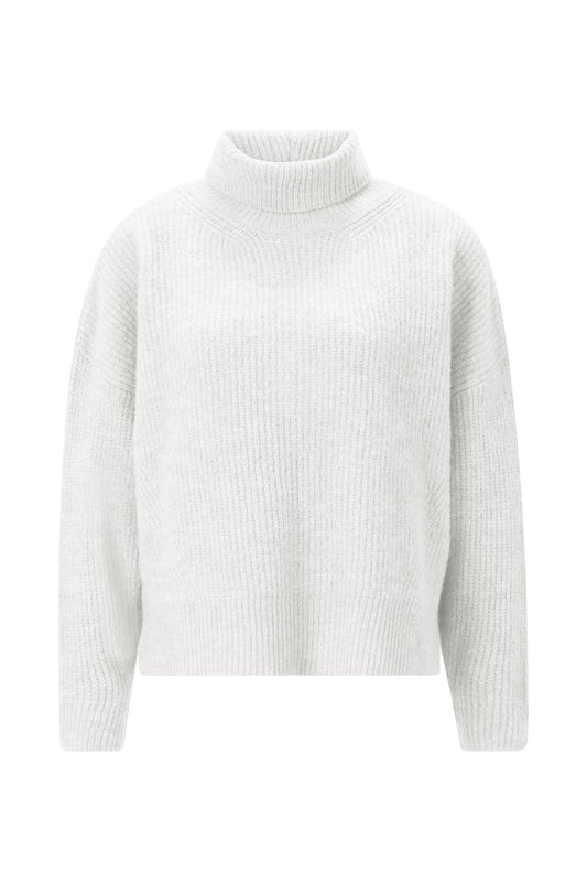 Roll Neck, pearl white
