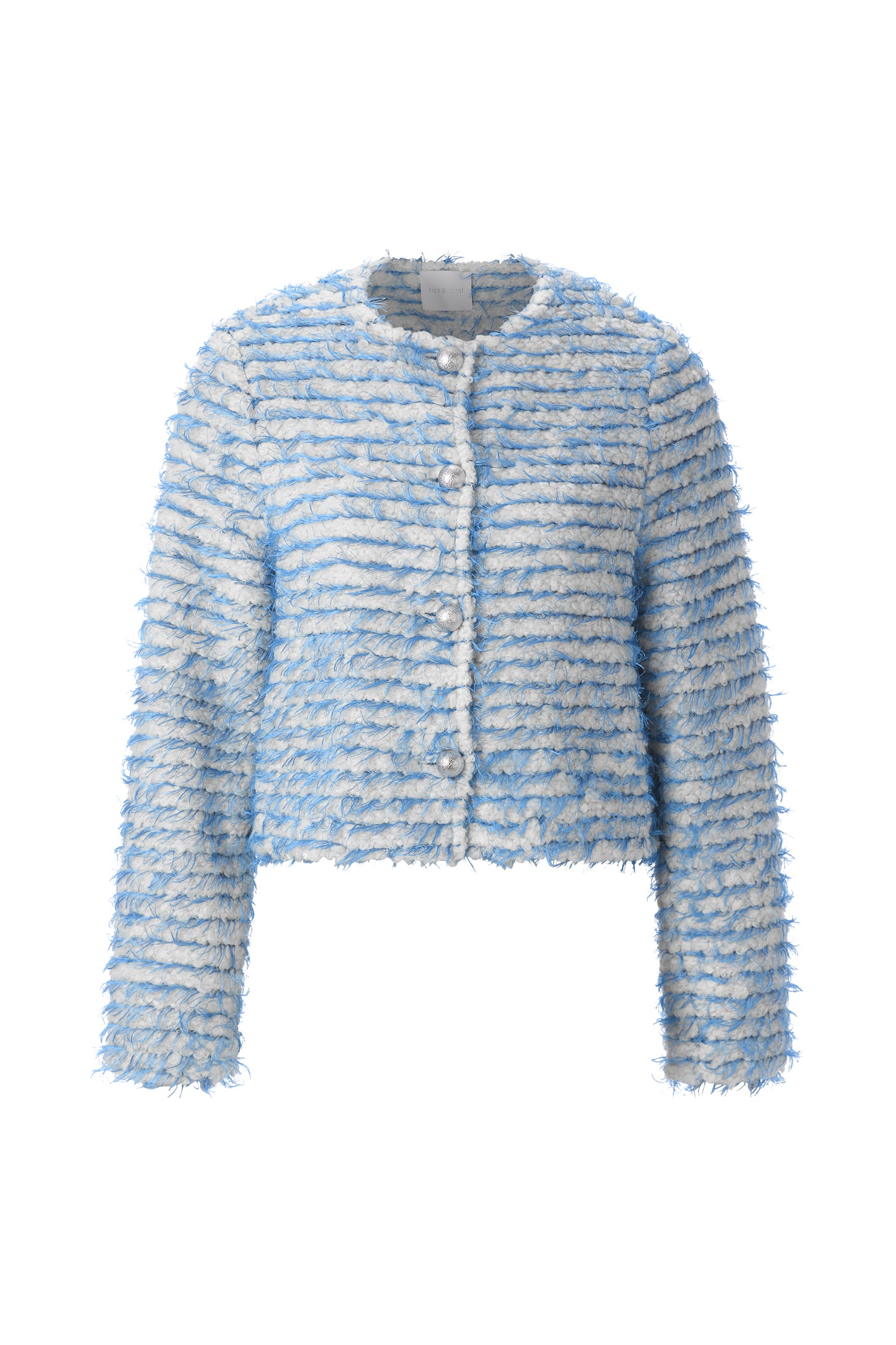 Short Fancy Jacket, dusty blue