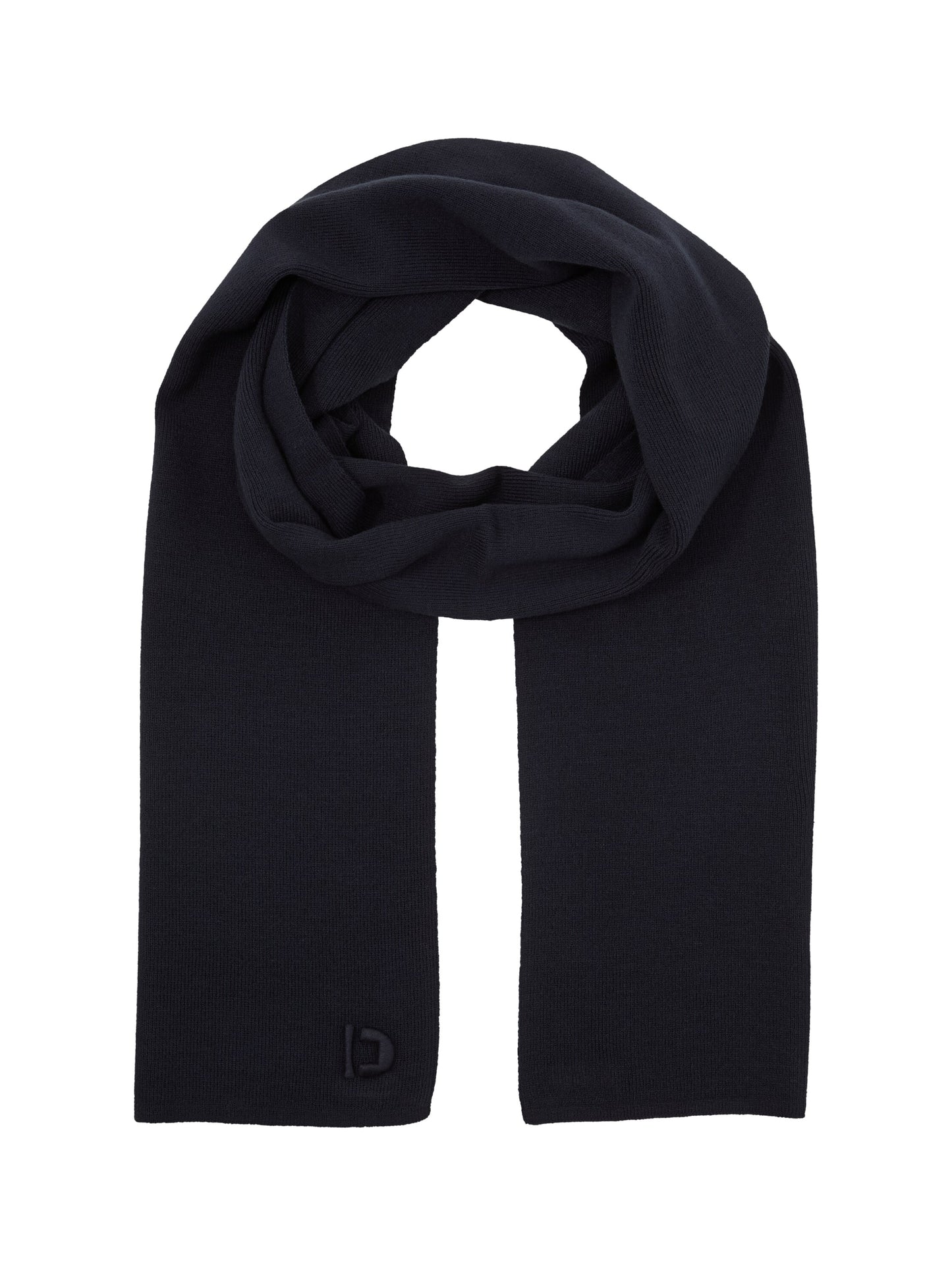 Basic Schal mit Logo-Stickerei