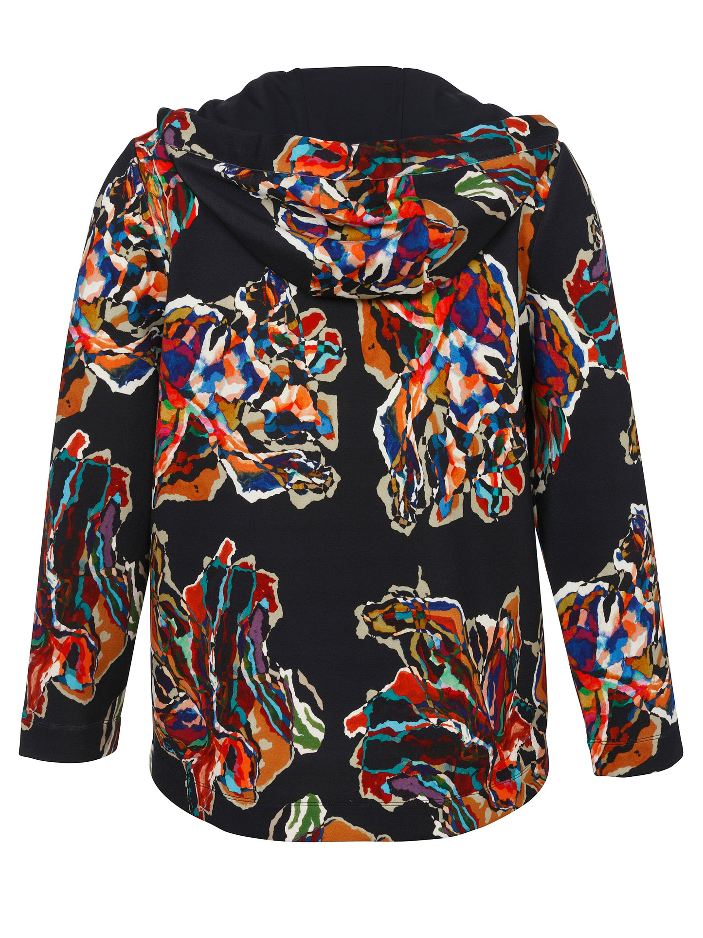 Sweatshirt Kapuze 1/1 Arm Druck