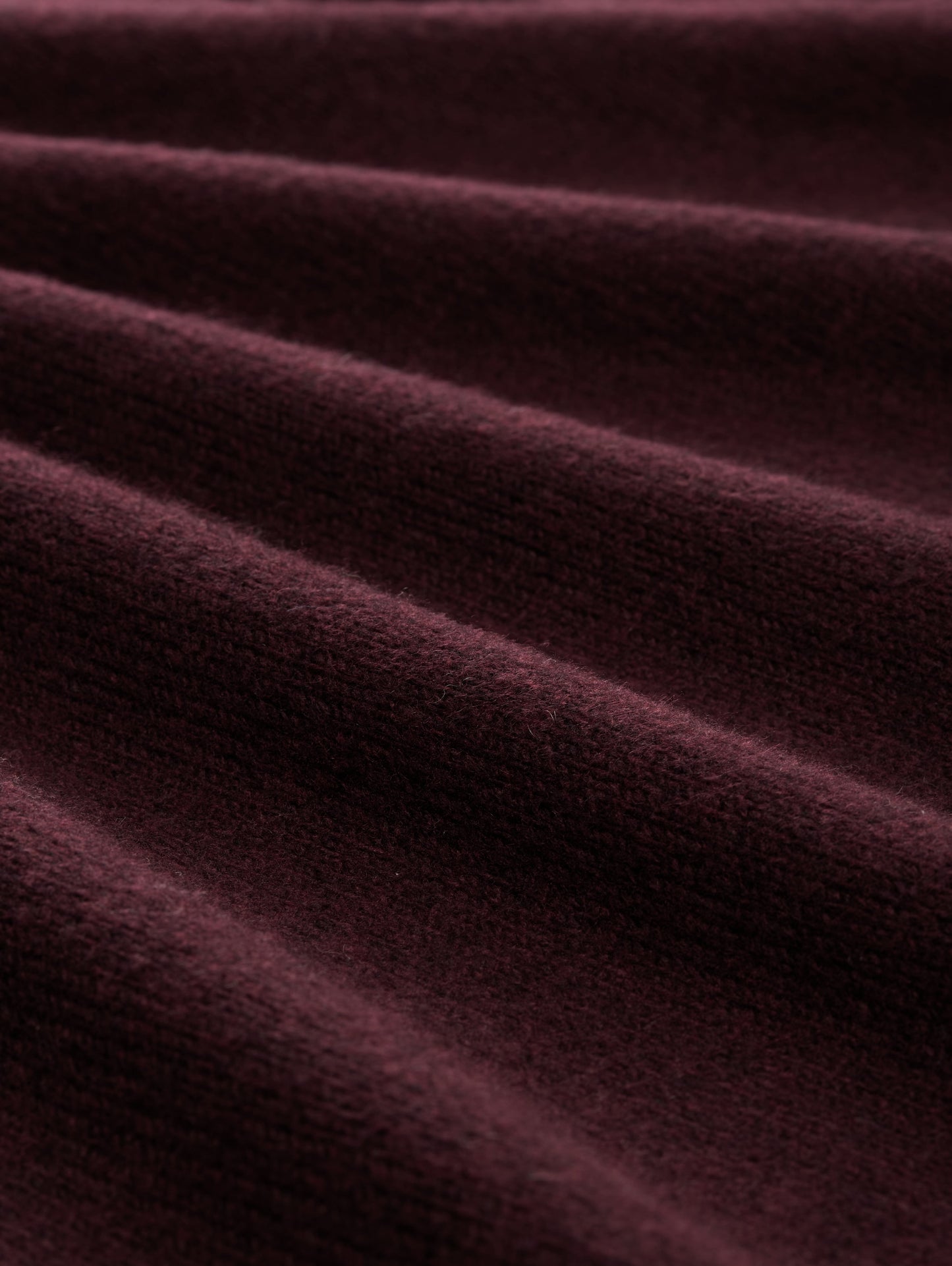 Loose Fit Strickpullover mit Stehkragen