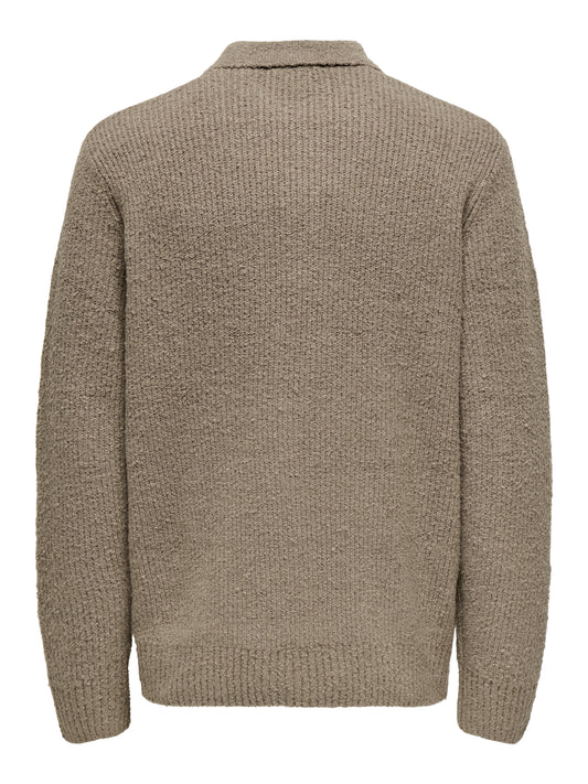 ONSDALE RLX LS POLO KNIT NOOS