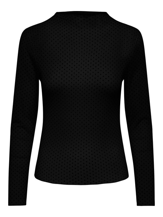 ONLJULIET L/S MOCKNECK TOP BOX JRS