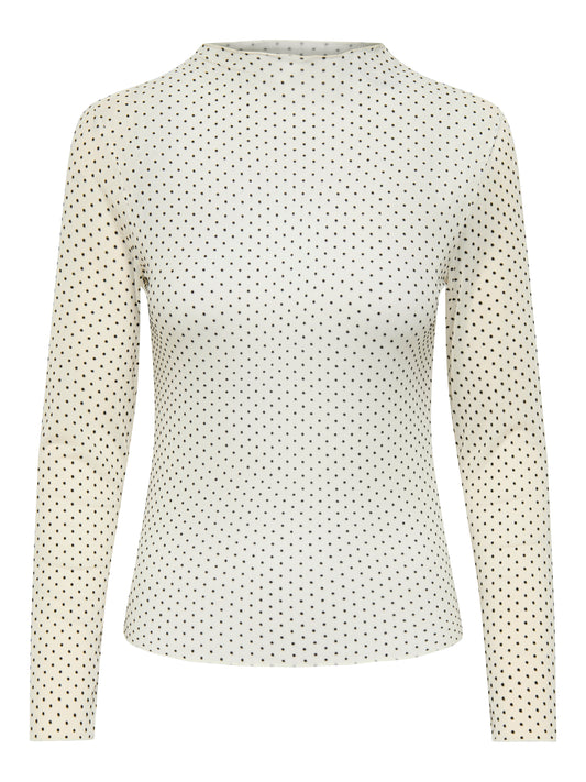 ONLJULIET L/S MOCKNECK TOP BOX JRS