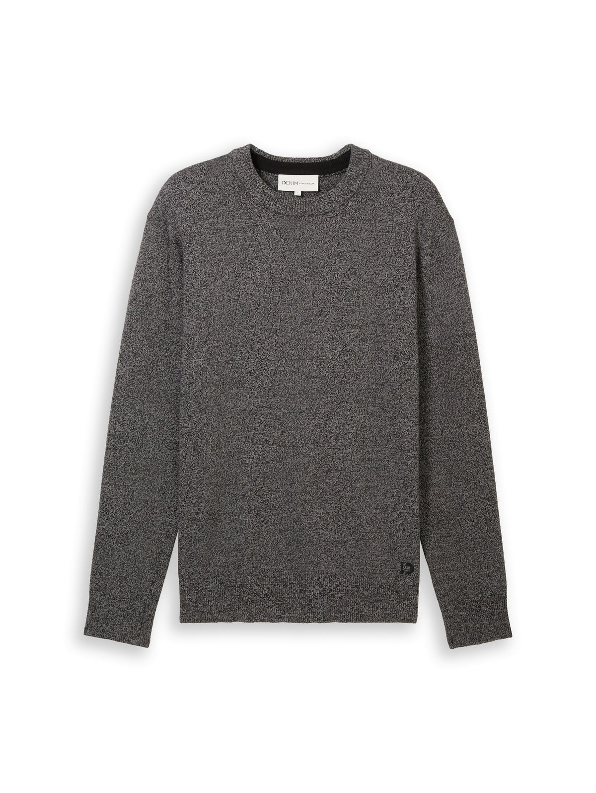 Basic Strickpullover aus Baumwolle