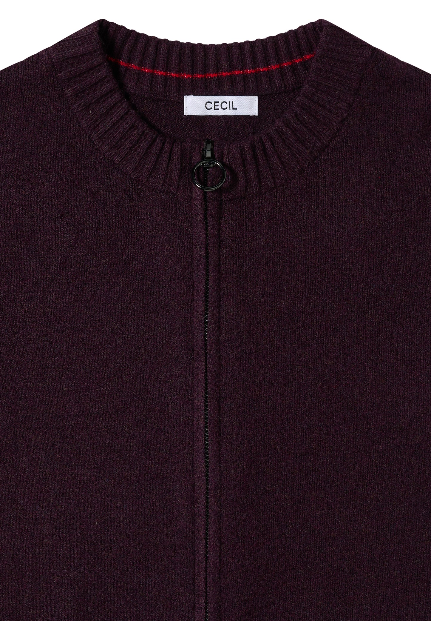 Cosy Cardigan mit Zipper