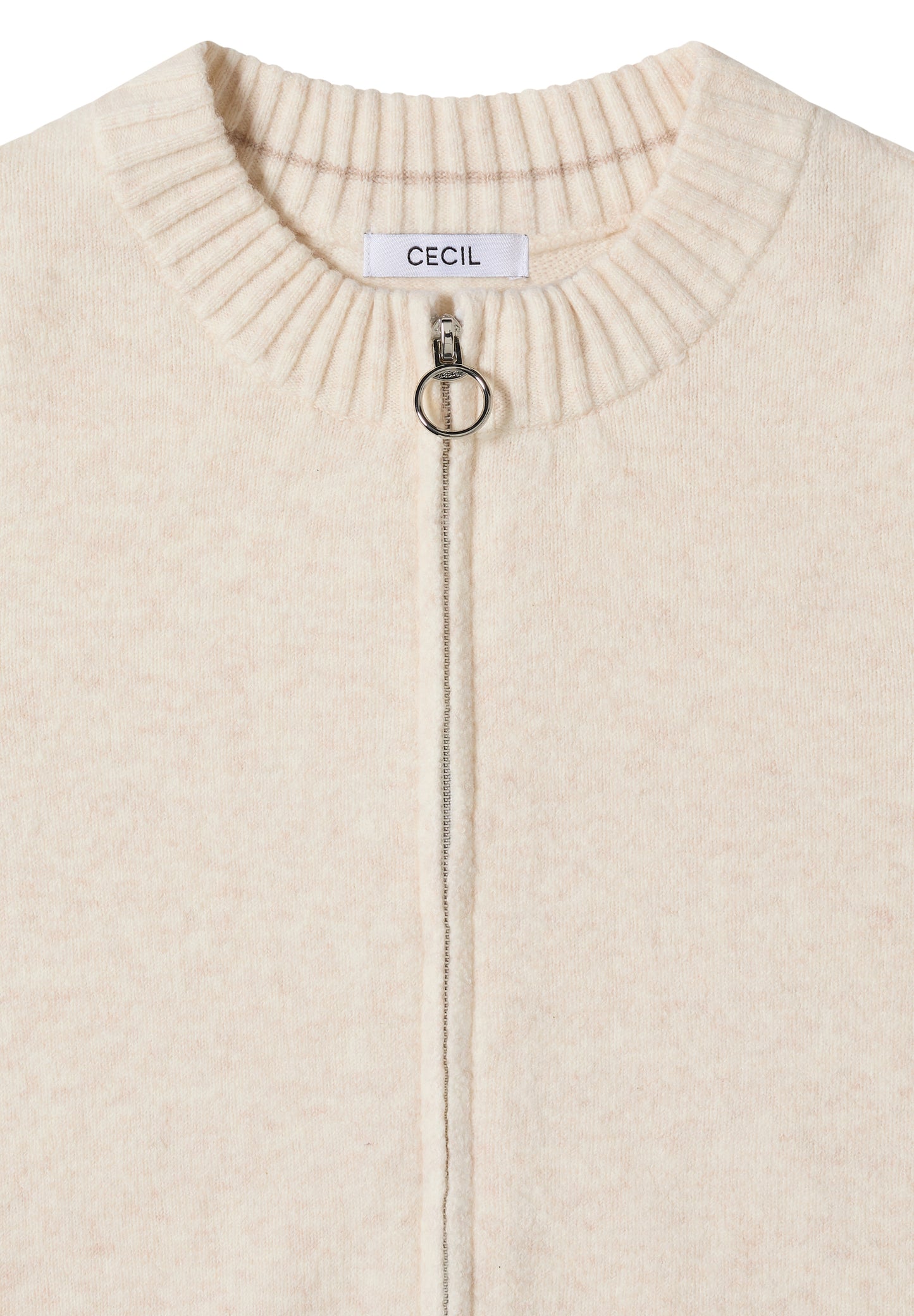 Cosy Cardigan mit Zipper