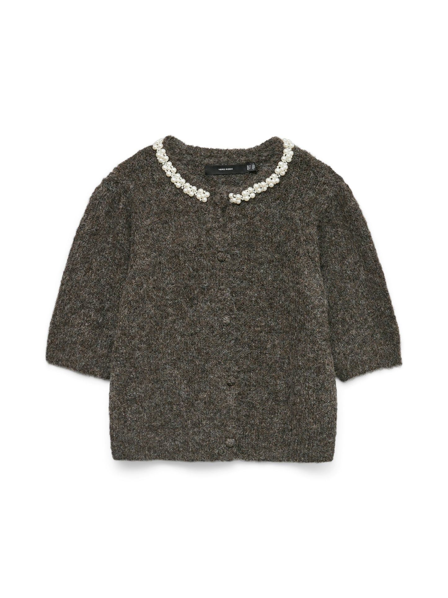 VMOCEAN 2/4 O-NECK JEWELLERY CARDIGAN