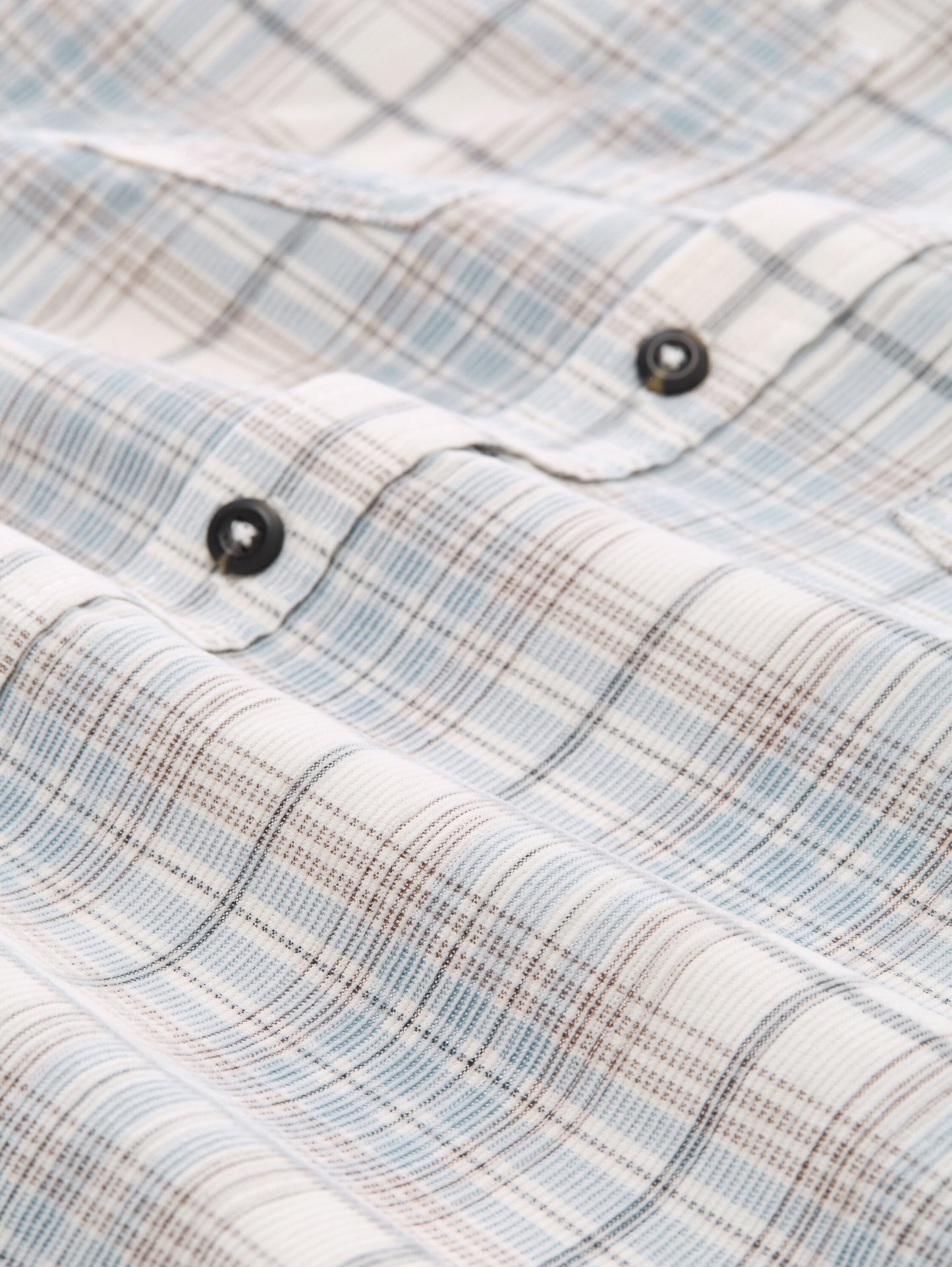 Regular Fit Cordhemd mit Karomuster