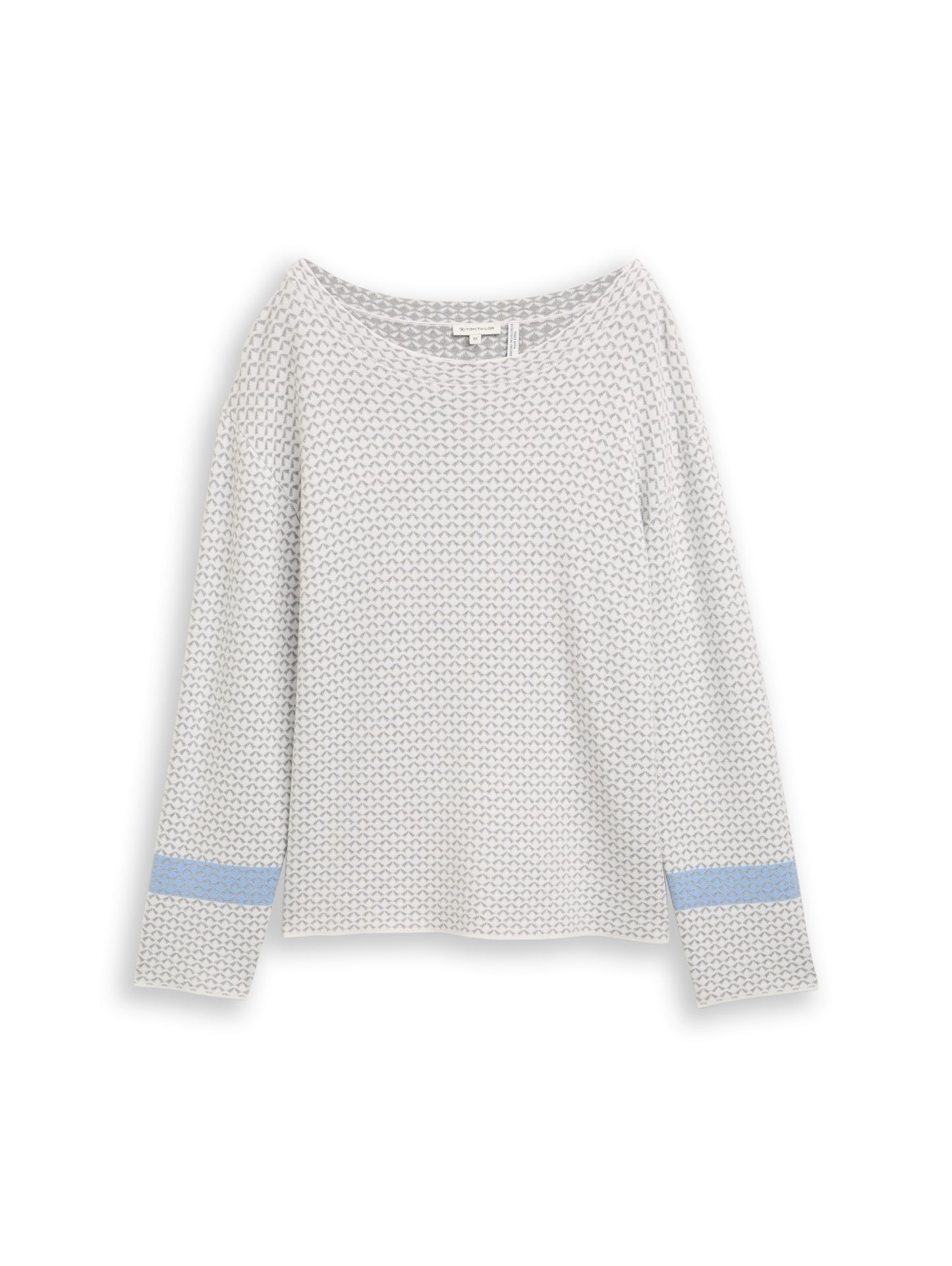 Loose Fit Jacquard Strickpullover