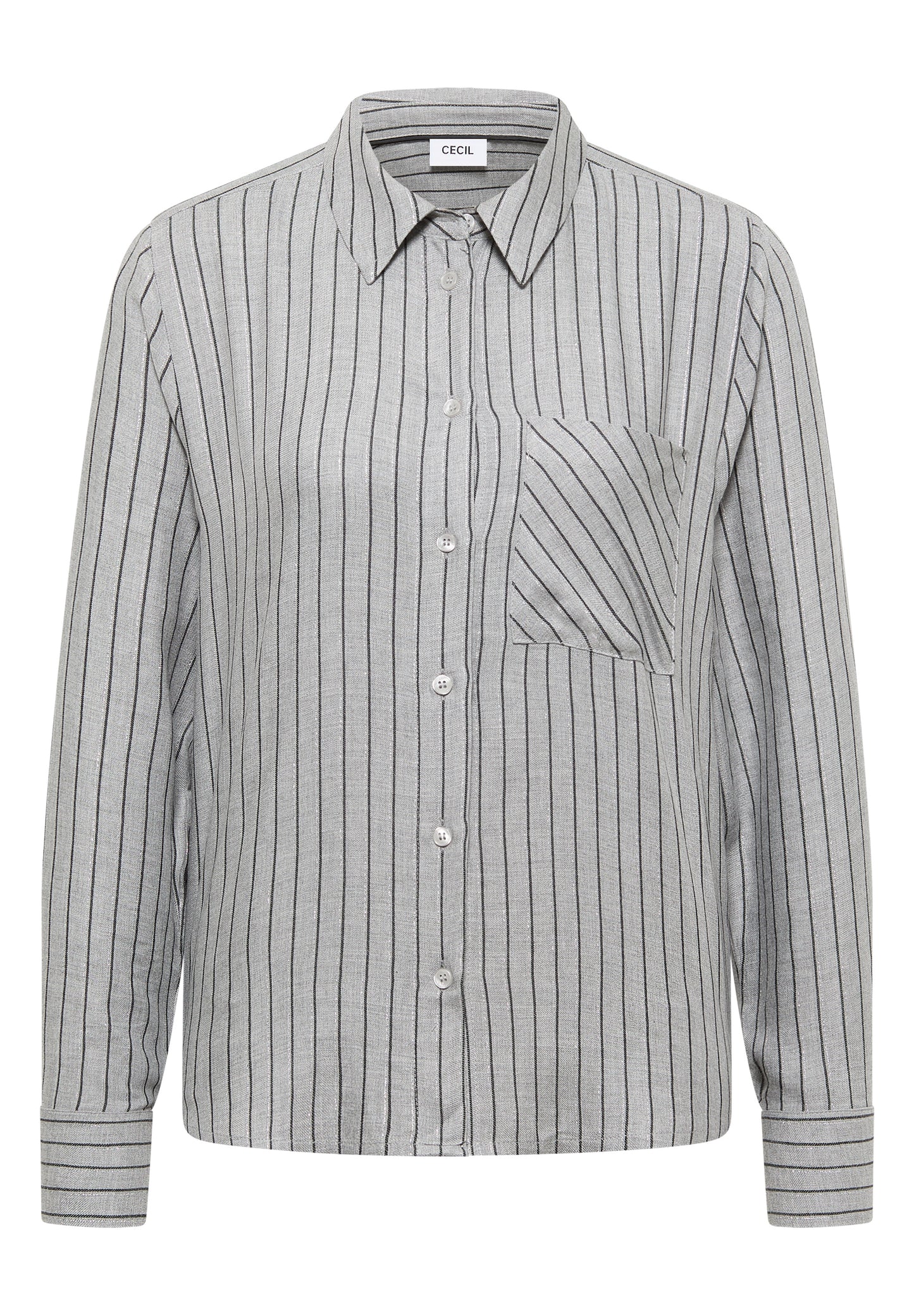 Streifen Flanell-Hemdbluse