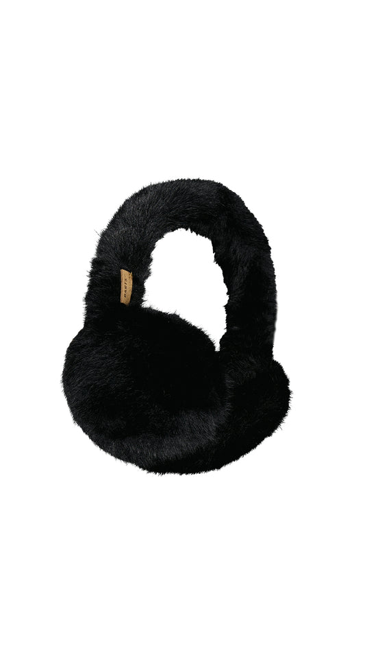 Big Fur Earmuffs, black