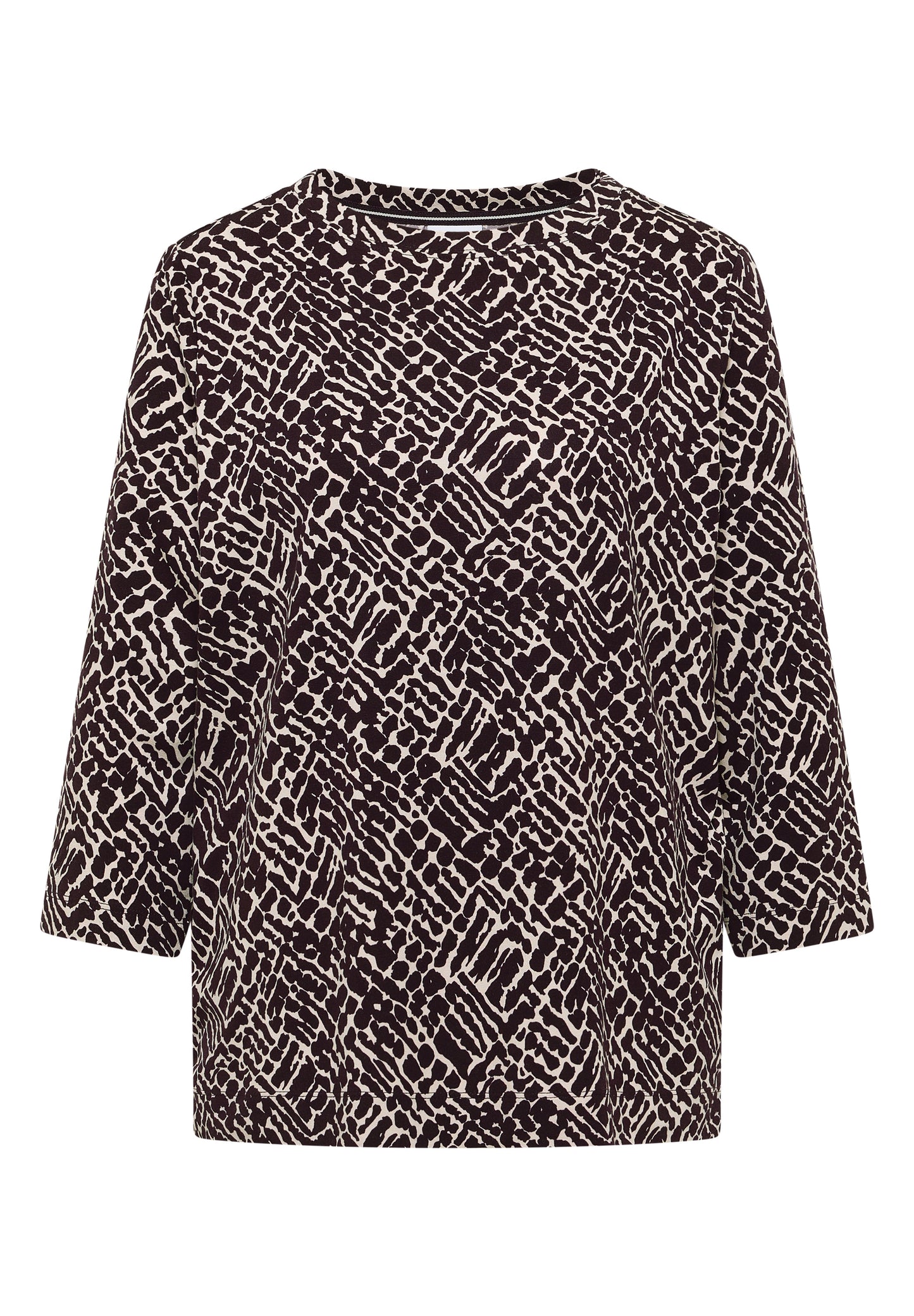 Shirt mit Minimal Print