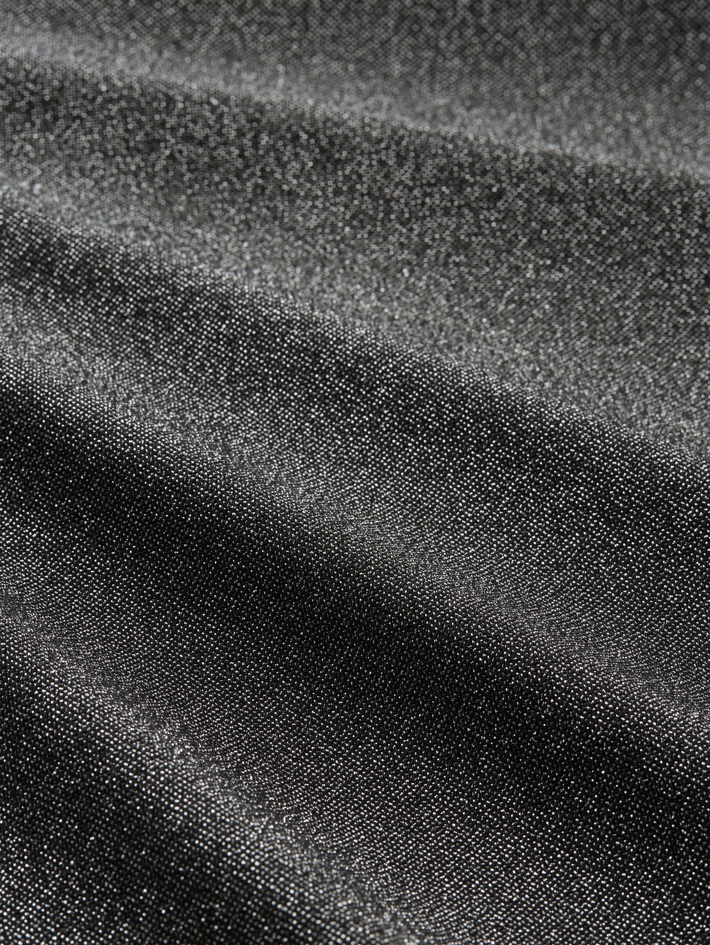 Glitzer T-Shirt mit Fledermausärmeln