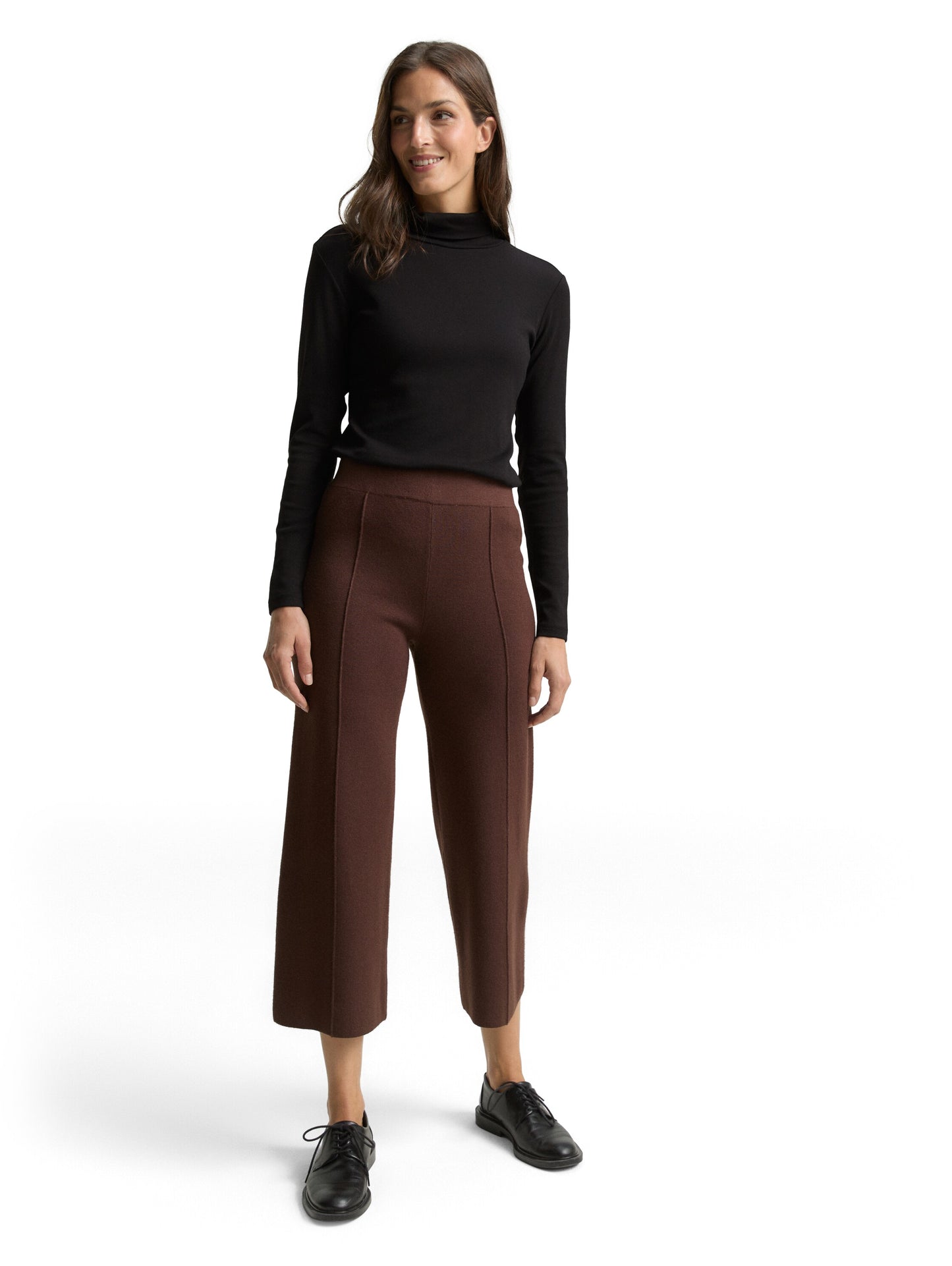 Langarmshirt mit Rollkragen