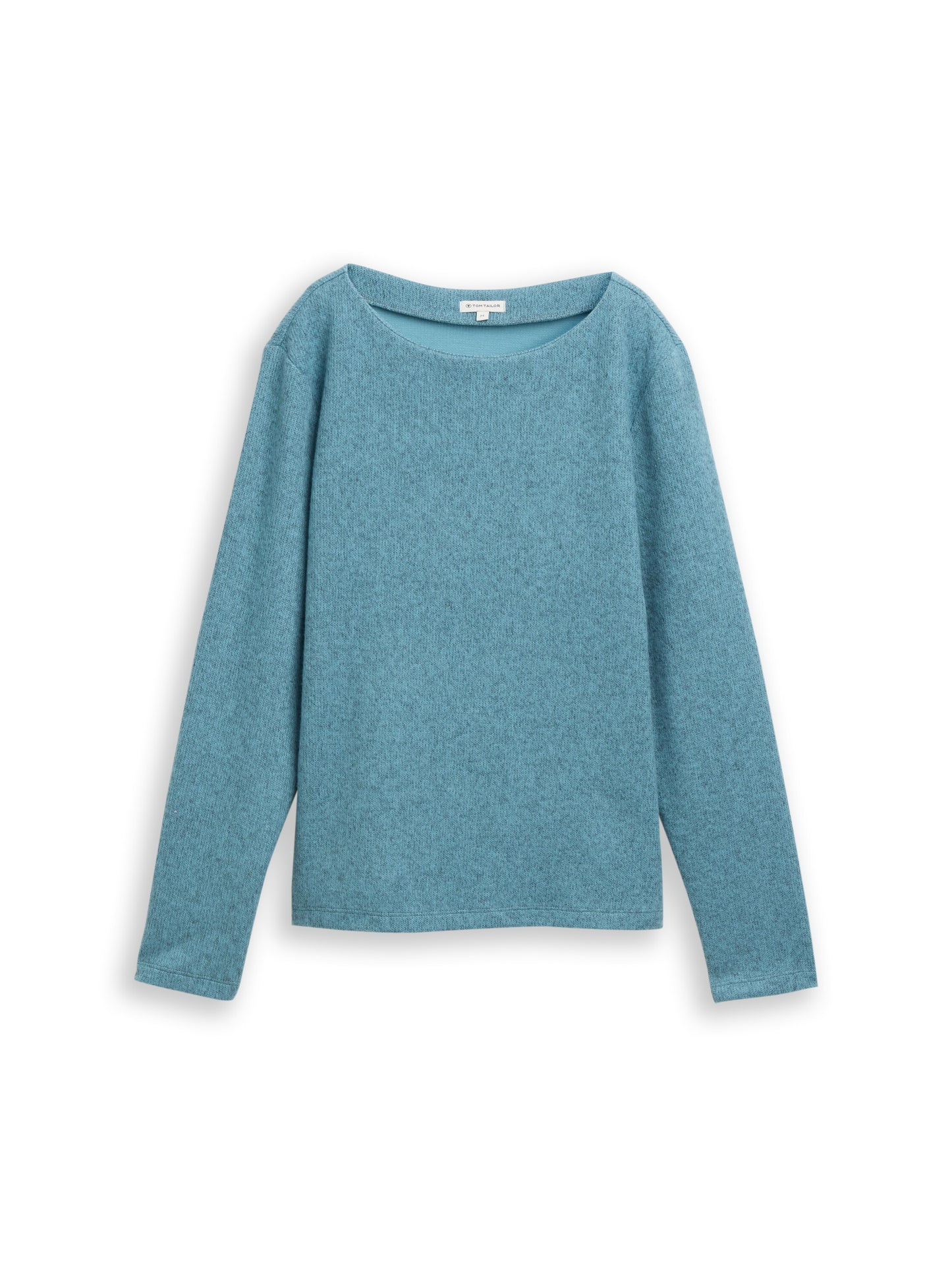 Soft-Touch Sweatshirt mit Knopf-Details