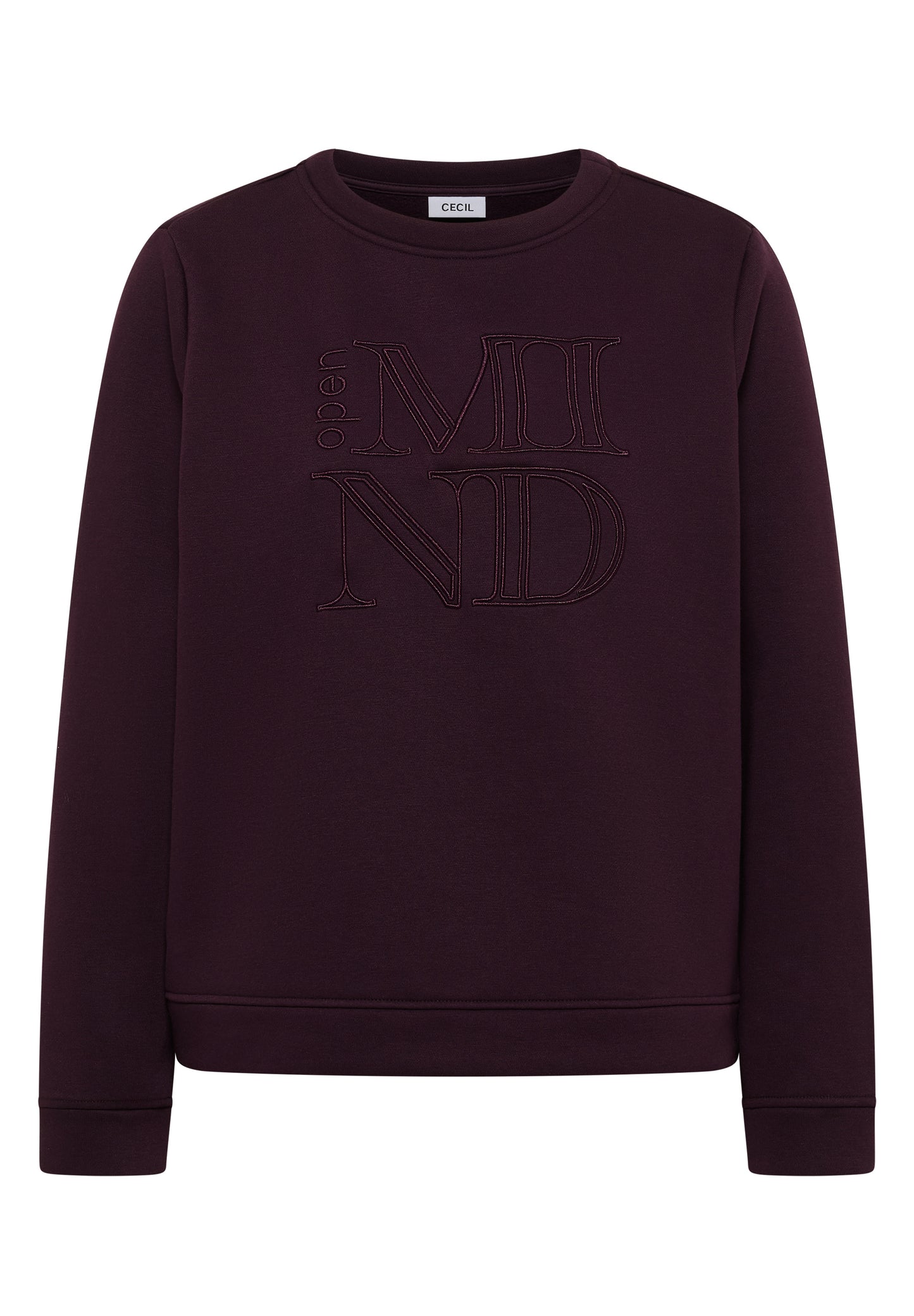 Sweatshirt mit Stickerei